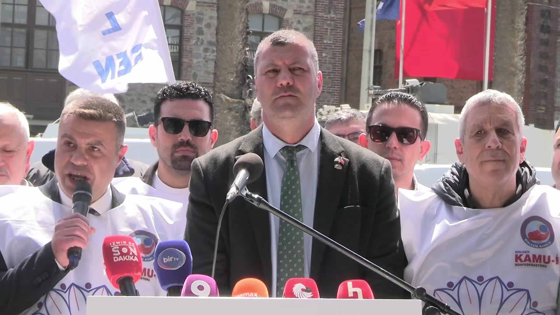 Meslek Fabrikası direnişi devam ediyor...Tüm Yerel-Sen 3 Nolu Şube Başkanı Cengizler: Sadece bina değil, umut kuşatıldı. Buna sessiz kalmayacağız