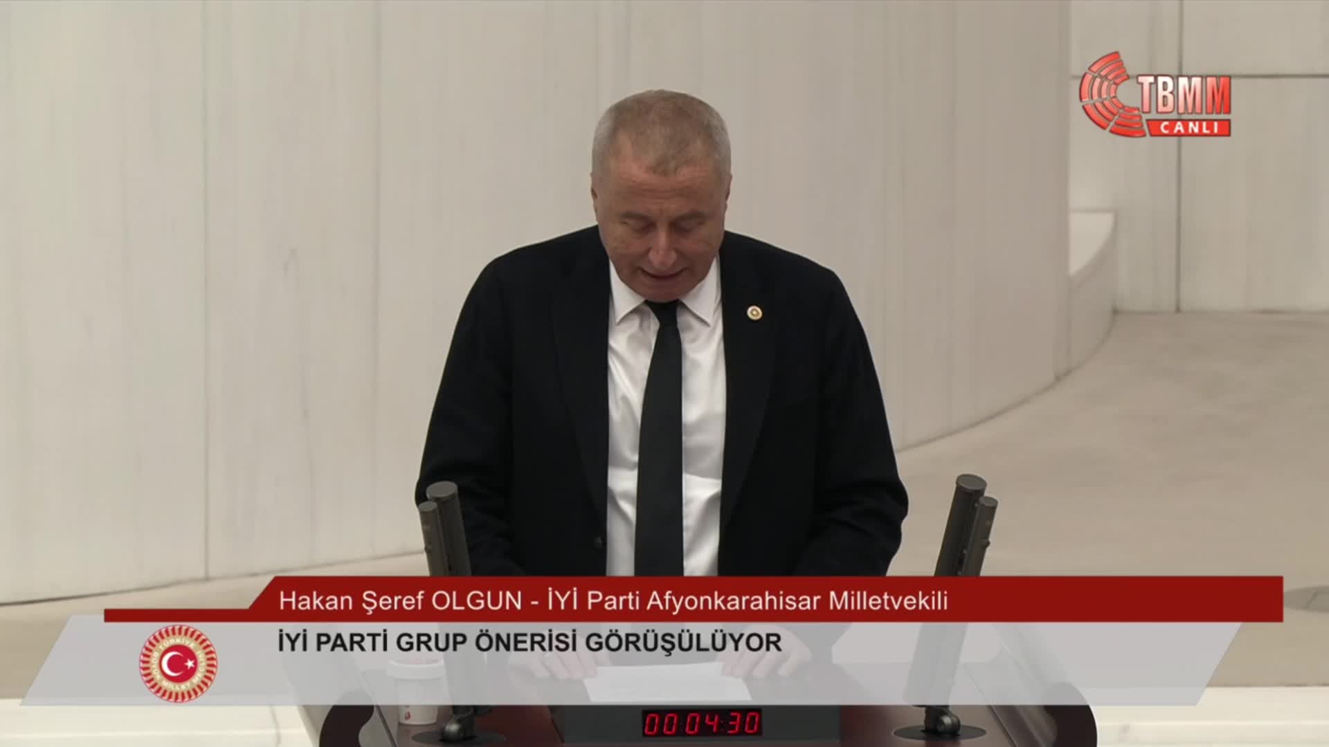 TBMM Genel Kurulu'nda İYİ Parti'nin polis memurlarının sorunlarının araştırılması amacıyla verdiği öneri AK Parti-MHP oylarıyla reddedildi