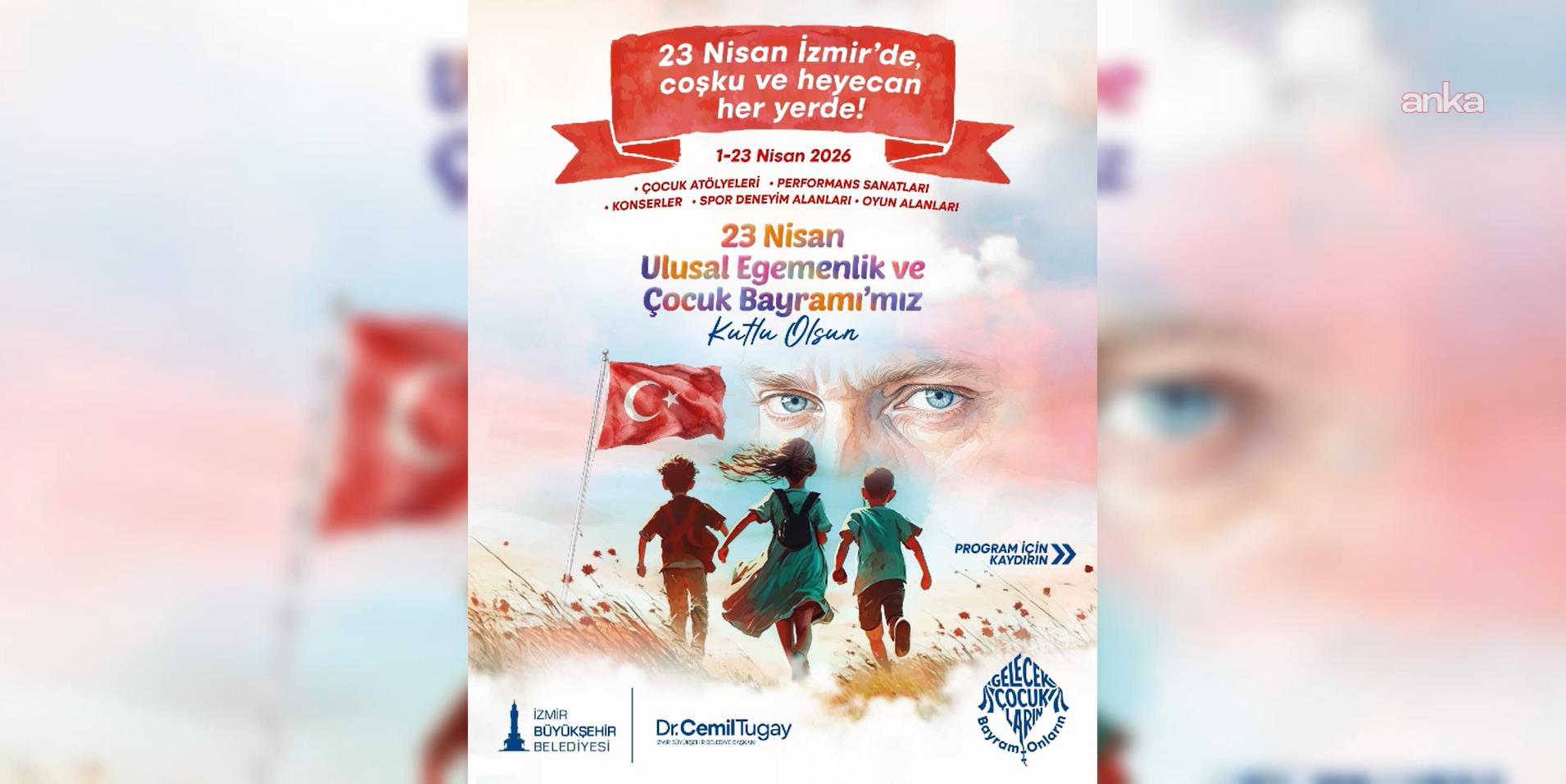 İzmir’de 23 Nisan coşkusu