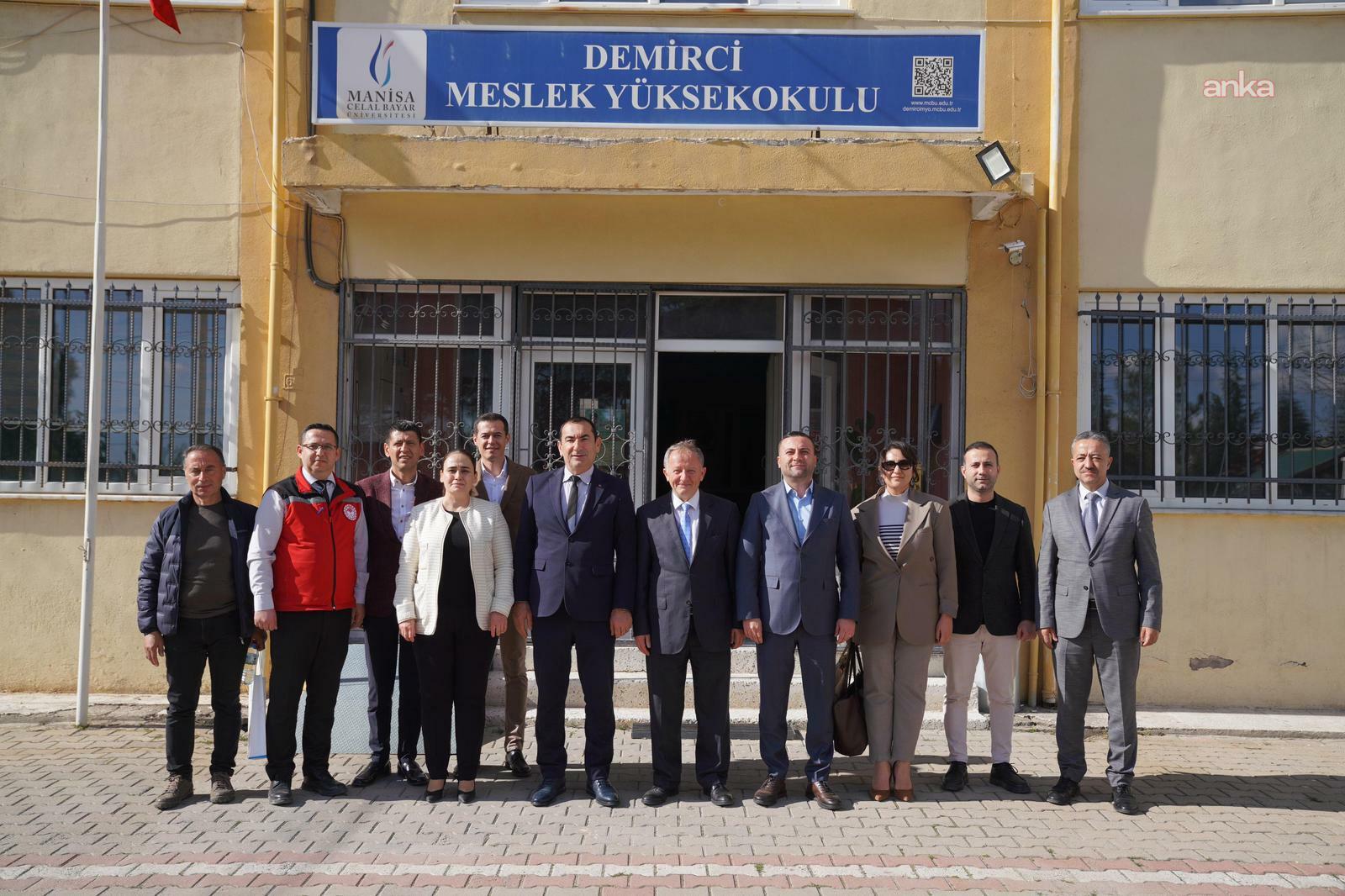 Seferihisar Belediyesi heyetinden Demirci'ye ziyaret