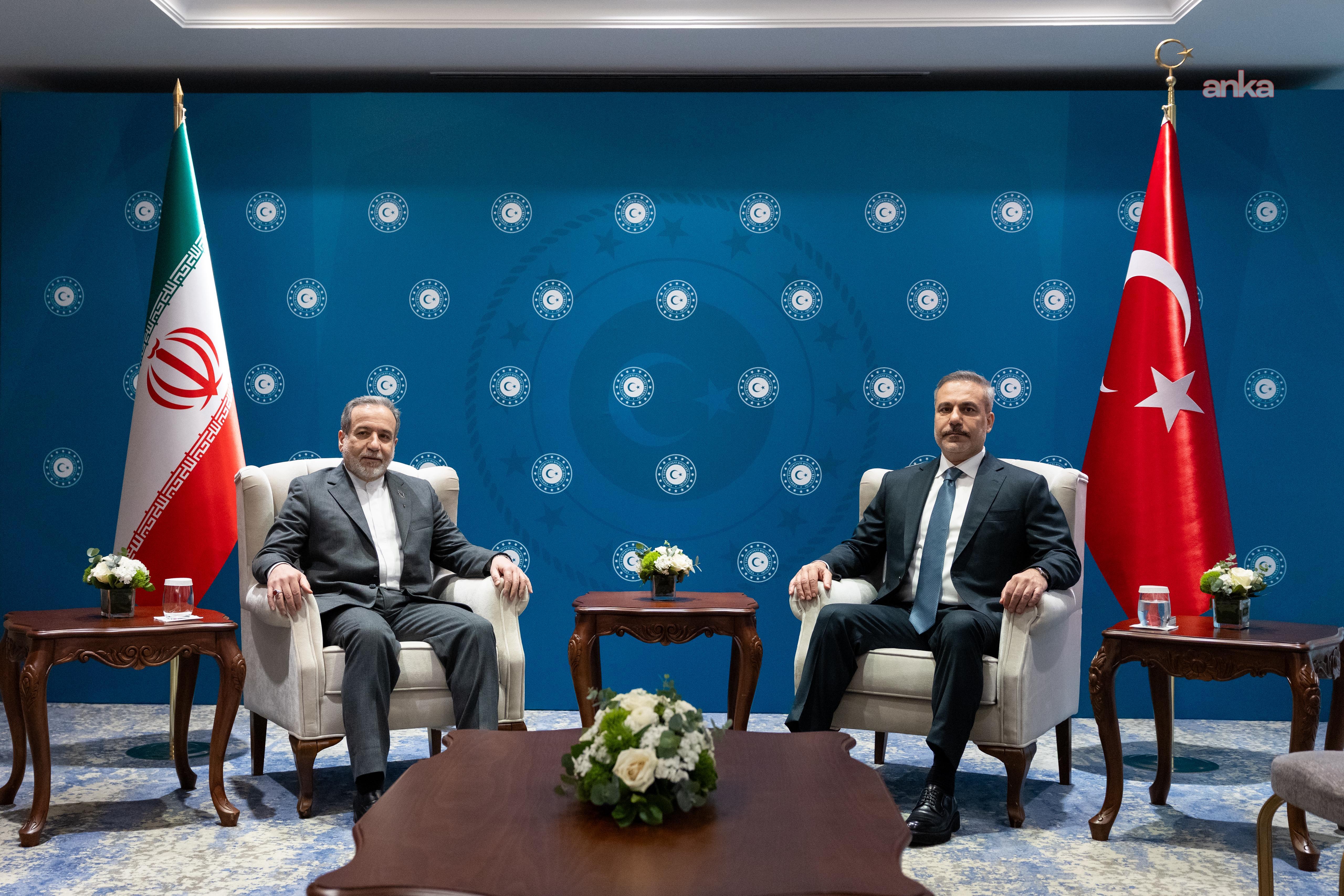Dışişleri Bakanı Fidan, İranlı mevkidaşıyla görüştü