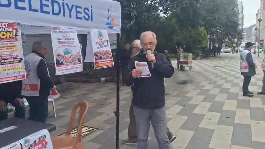 Hopalı emeklilerden Trabzon’da pazar günü yapılacak “Sefalet zammına son” mitingine katılım çağrısı