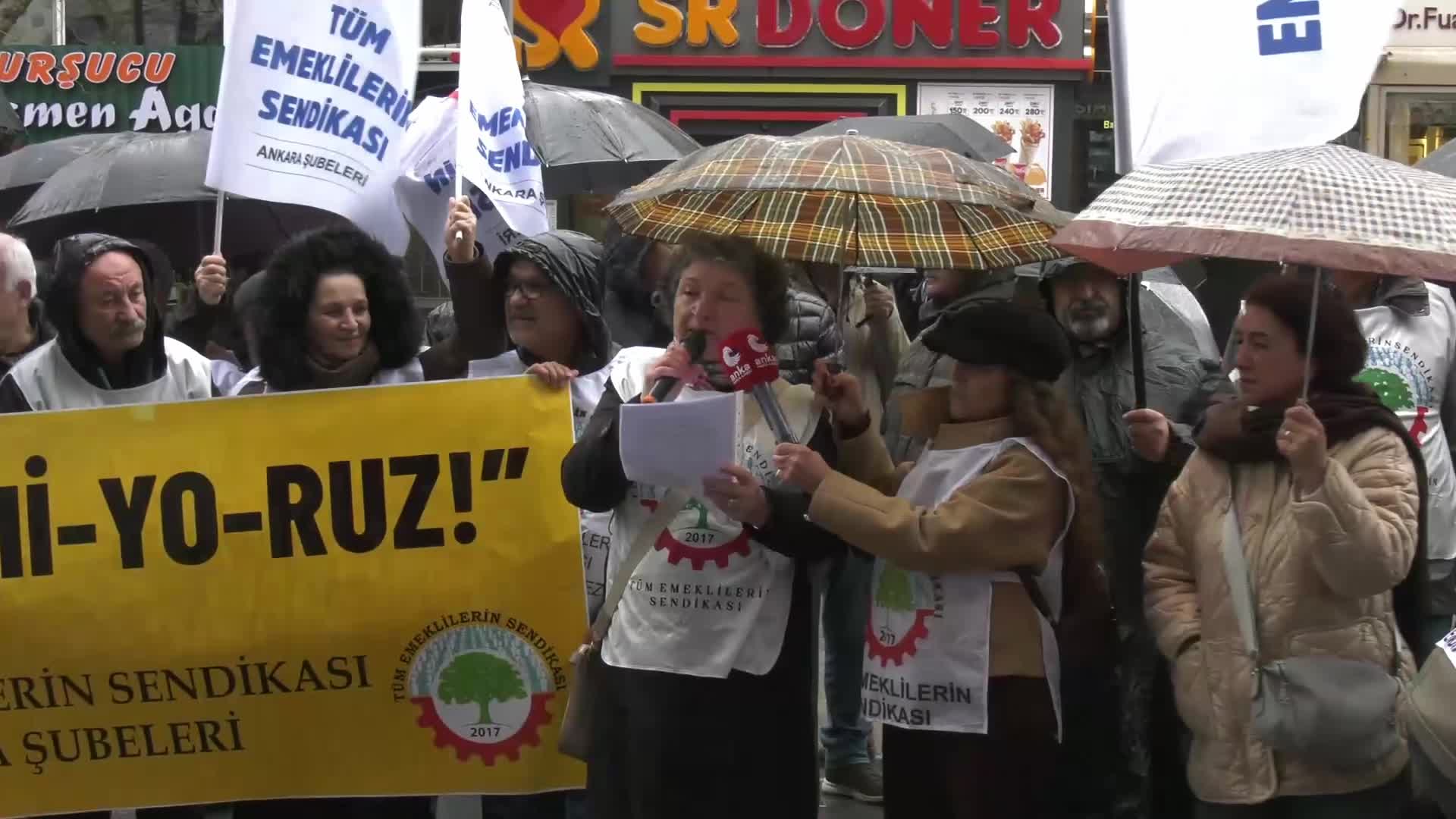 Tüm Emeklilerin Sendikası'ndan "Geçinemiyoruz" eylemi: "12 Nisan'da ülkenin sekiz bölgesinde mitingler yaparak 'Sefalet zulmüne son' diyeceğiz"
