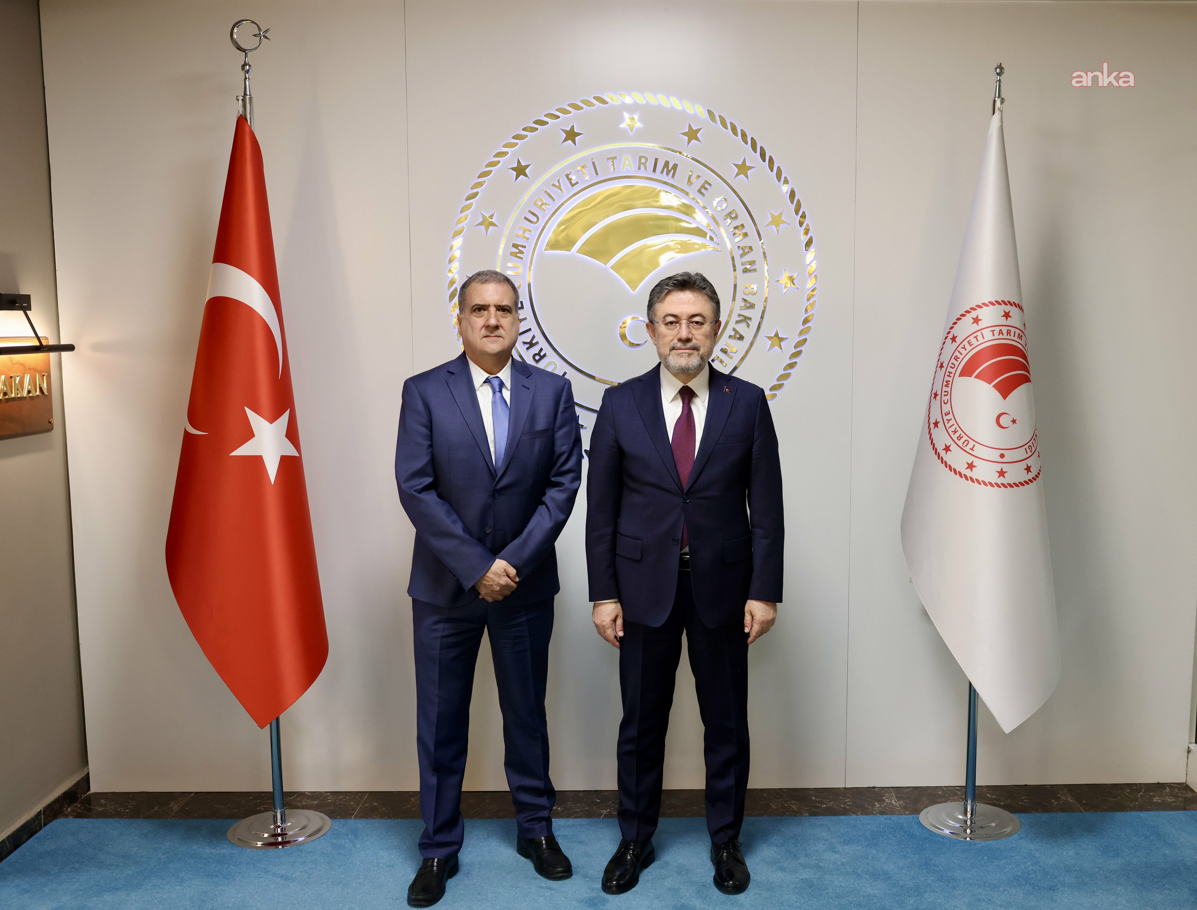 Dünya Bankası Türkiye Ülke Direktörü López'den, Tarım ve Orman Bakanı Yumaklı'ya ziyaret