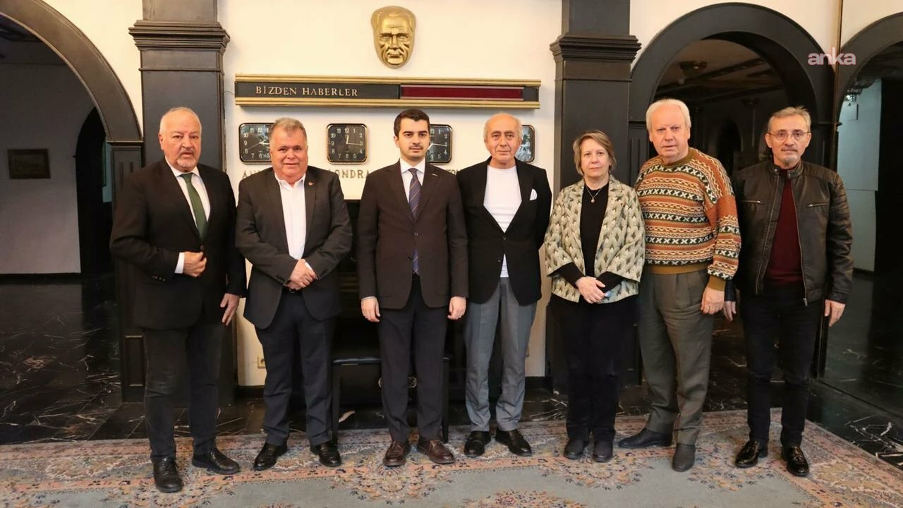 Çankaya Belediye Başkanı Hüseyin Can Güner'den Gazeteciler Cemiyeti'ne ziyaret
