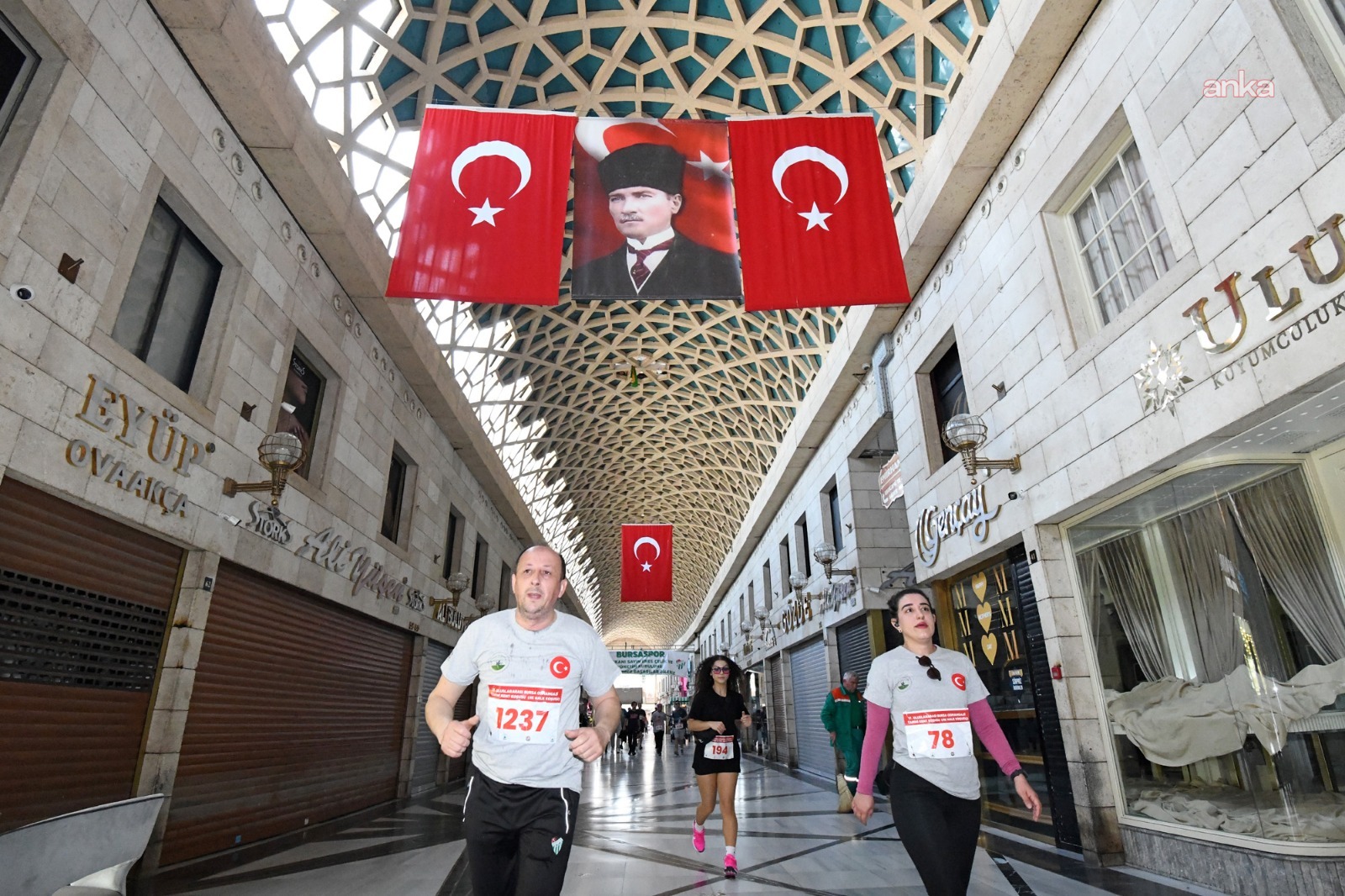 18. Uluslararası Bursa Osmangazi Tarihi Kent Koşusu için geri sayım başladı