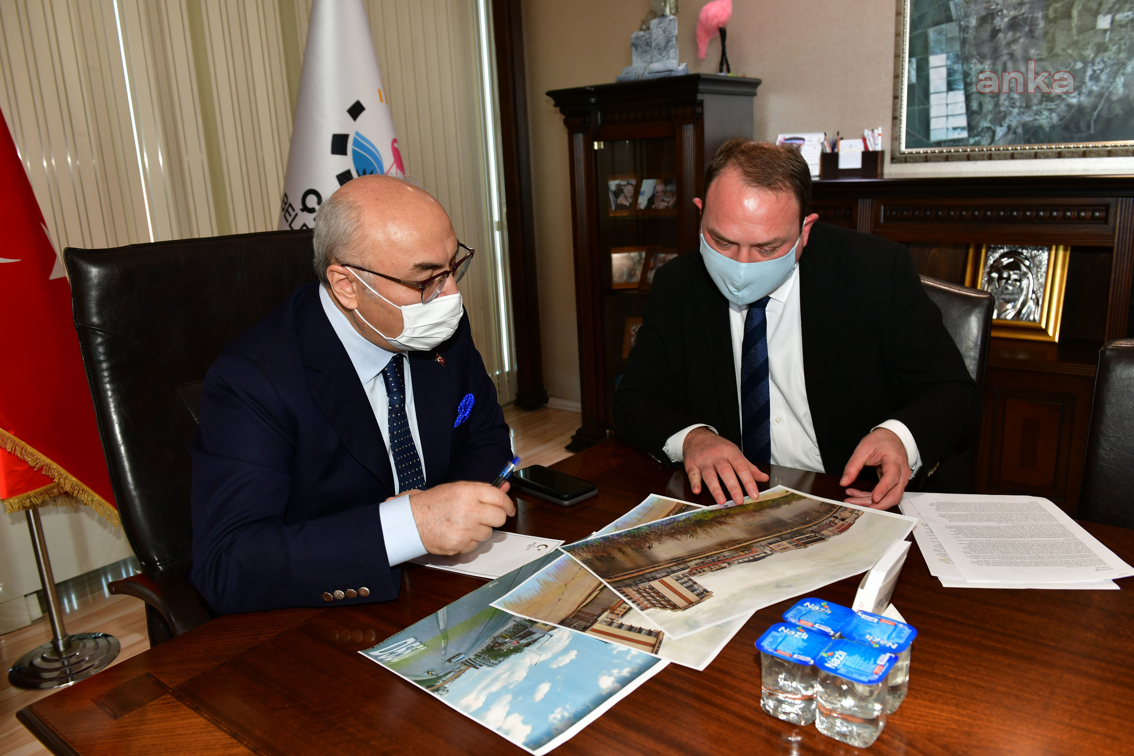 VALİ KÖŞGER'DEN ÇİĞLİ BELEDİYESİ'NE ZİYARET