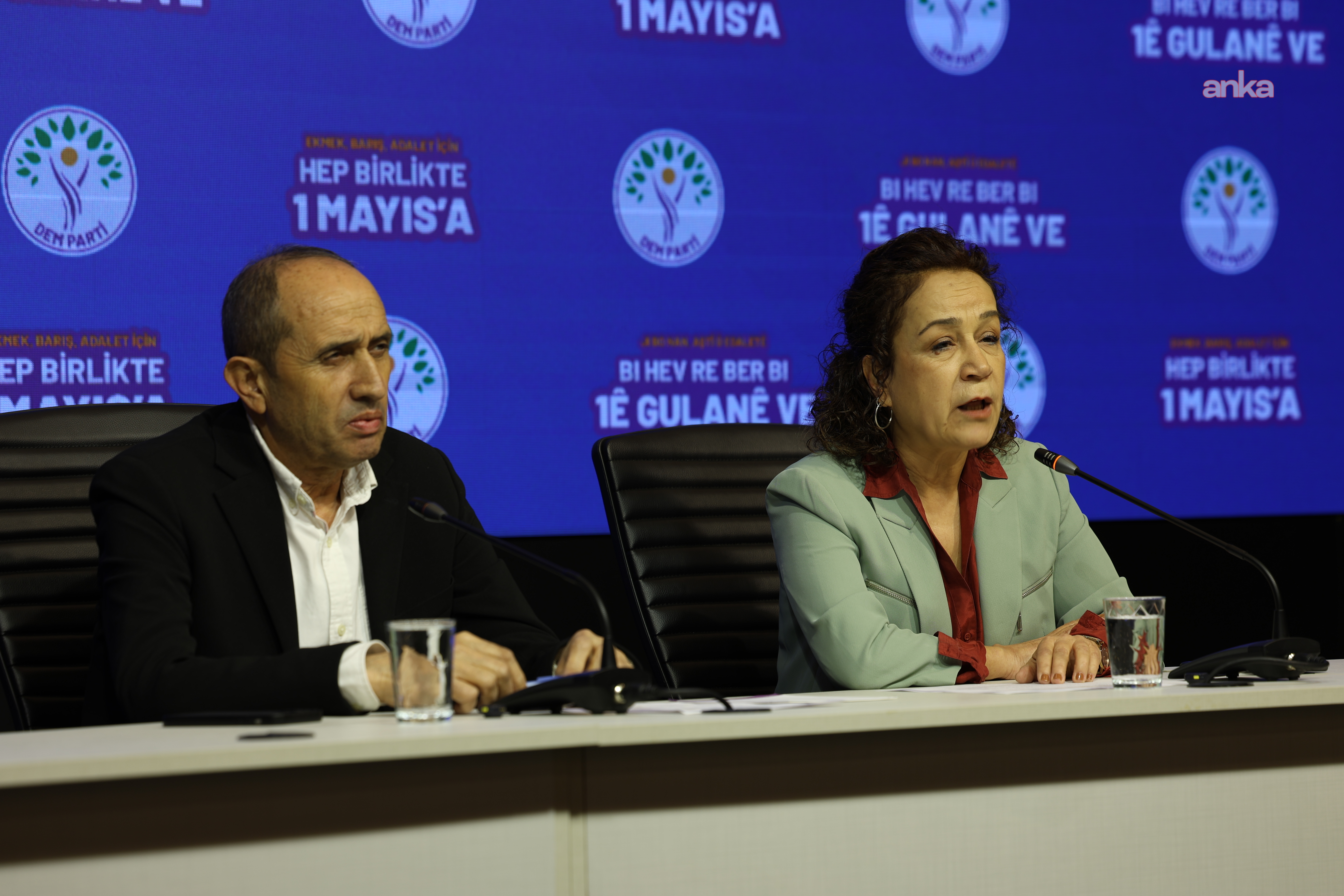 DEM Parti Emek Komisyonu'ndan iktidara  1 Mayıs çağrısı: "Taksim ve tüm alanlar işçilere açılmalı"