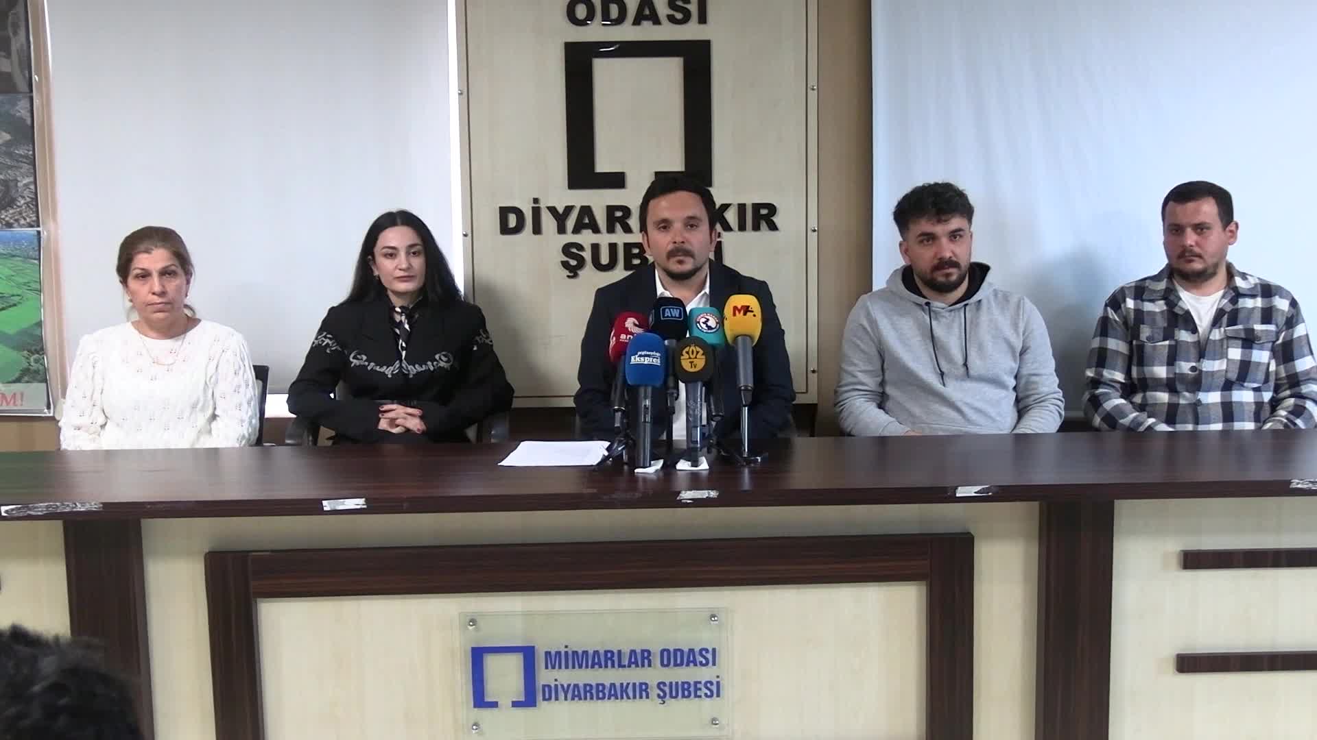 Mimarlar Odası Diyarbakır Şubesi’nden “kaçak yapılaşma” uyarısı: Yaşam, sağlık ve estetik, işgaliye bedeli ile satılamaz