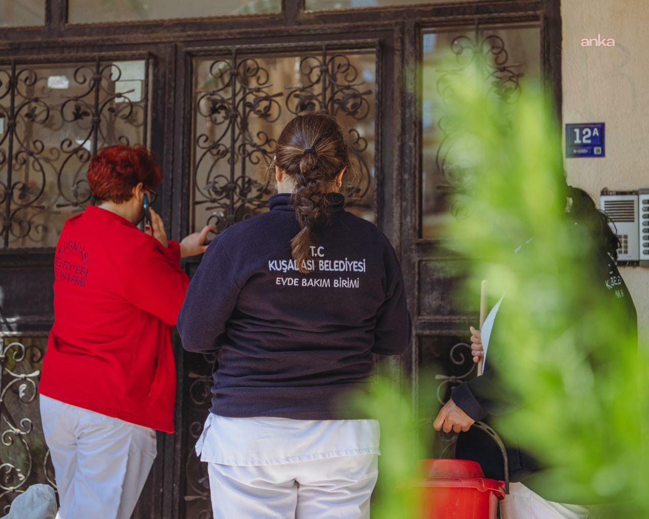 Kuşadası Belediyesi Evde Bakım Birimi, ihtiyaç sahibi ilçe sakinlerine hizmet veriyor