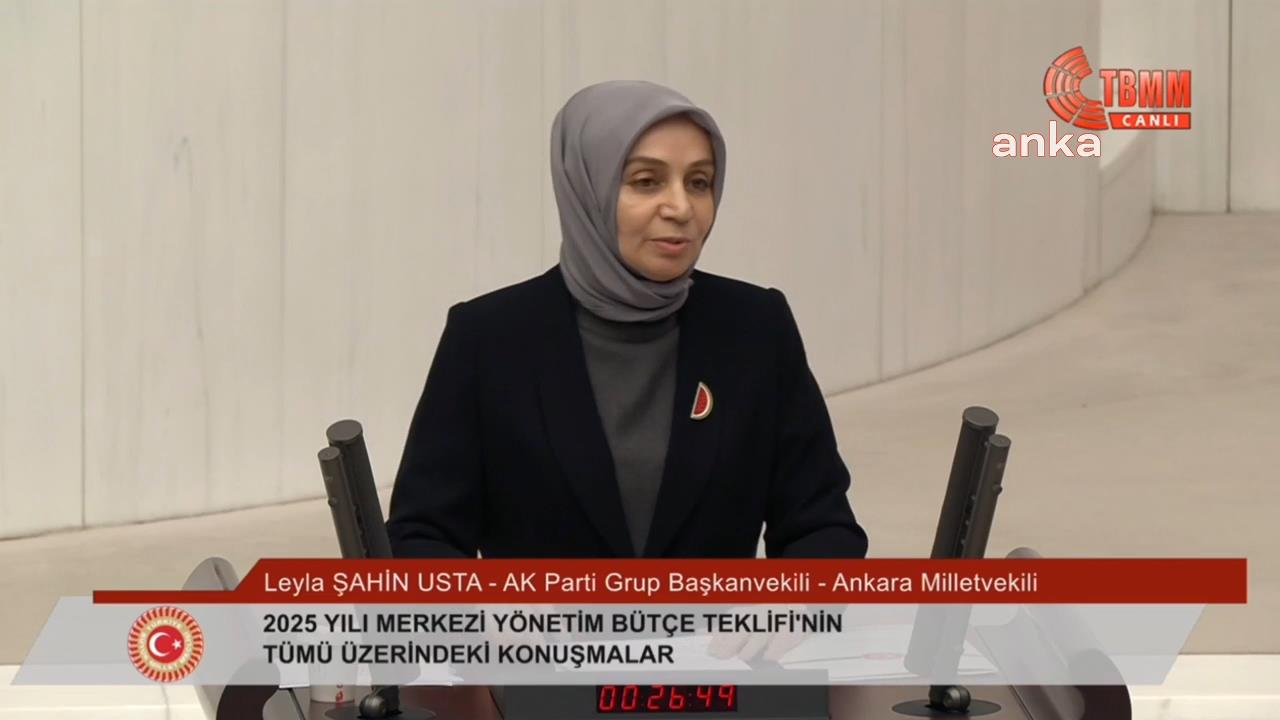 Leyla Şahin Usta'dan muhalefete "yoklama" tepkisi: "Meclis çalışmasın, kanunlar geçmesin diye yoklama talep ettiler"