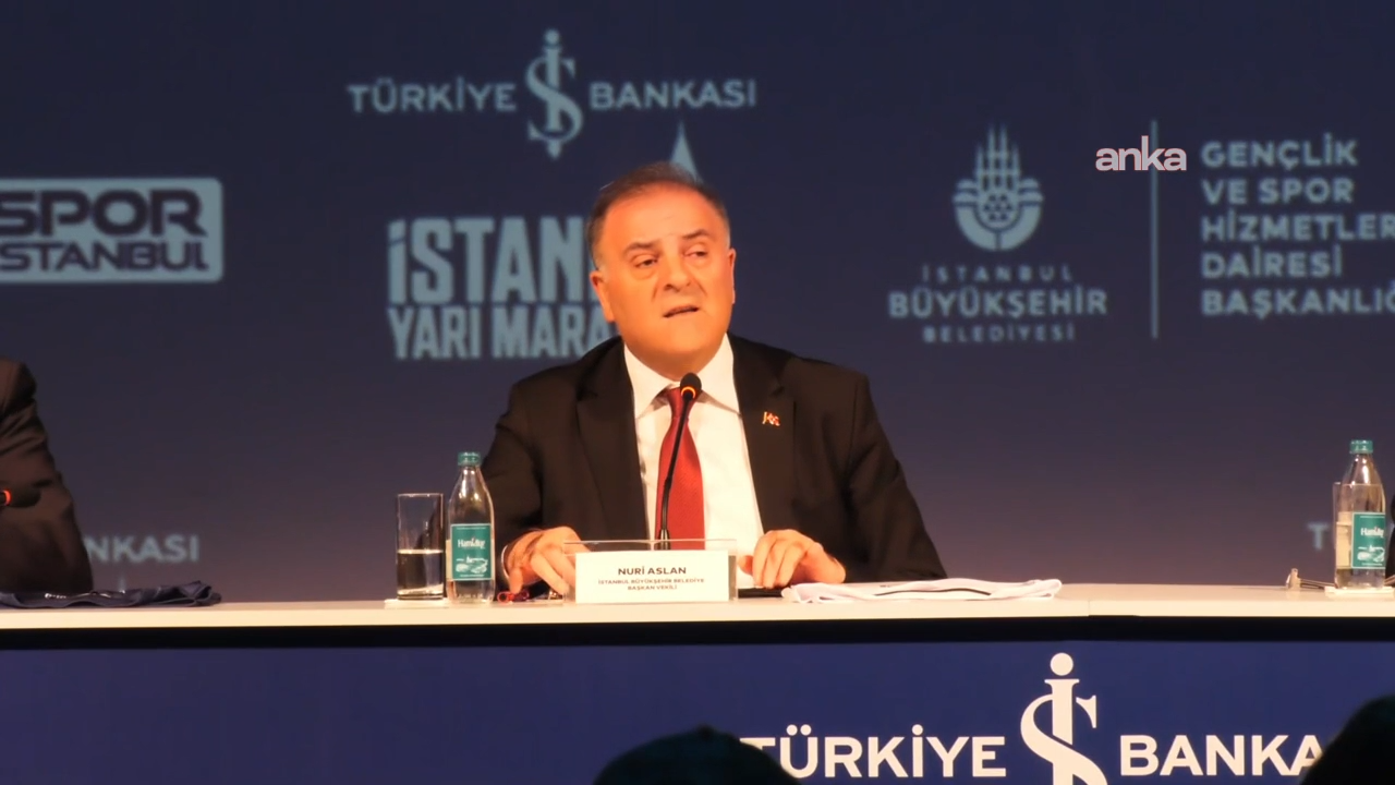Türkiye İş Bankası İstanbul Yarı Maratonu 21. kez koşulacak... Nuri Aslan: Maratonumuzun en büyük koşucusu seçilmiş belediye başkanı, Cumhurbaşkanı adayımız Sayın Ekrem İmamoğlu’dur