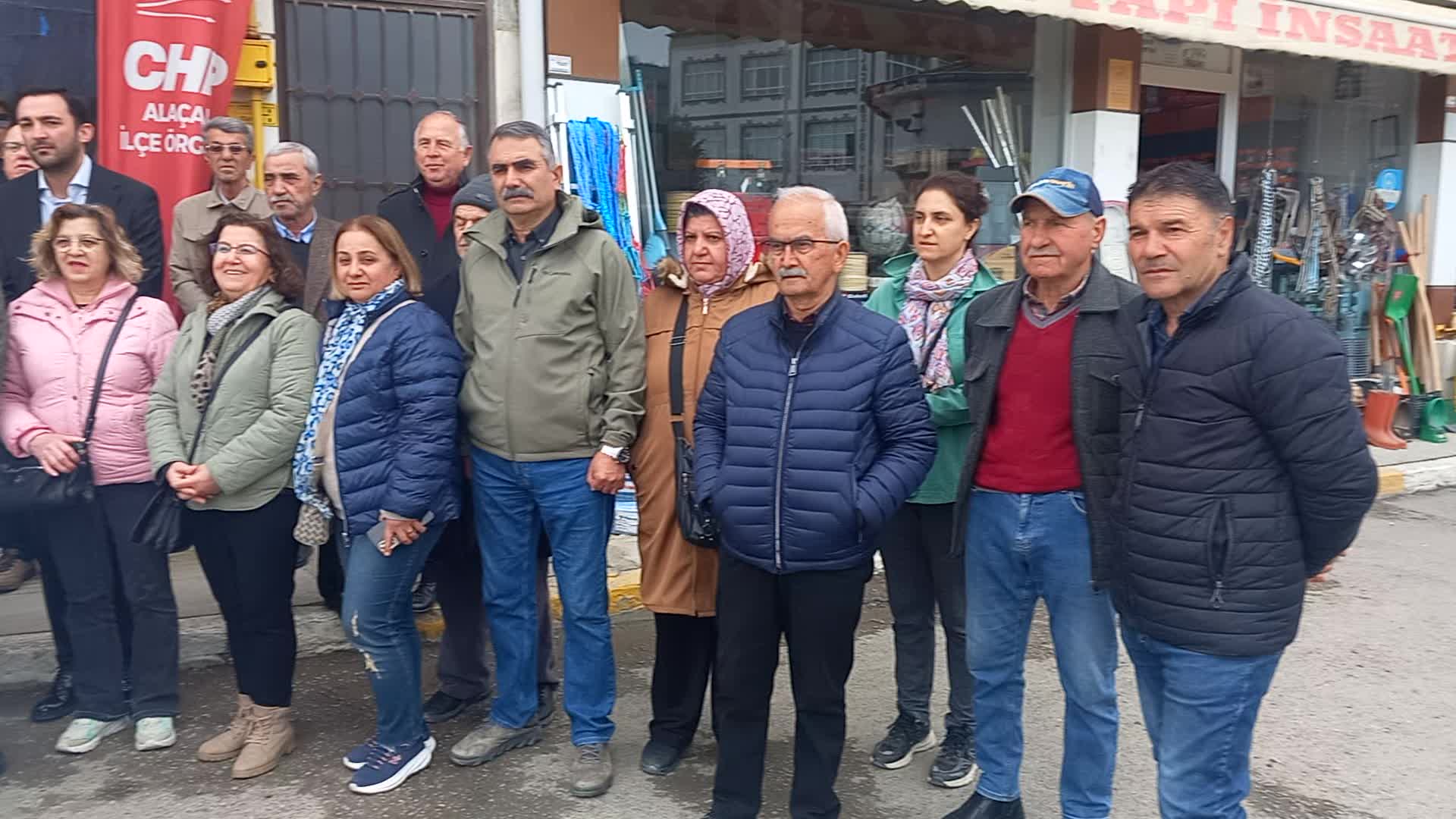 CHP Alaçam'da yurttaşlara seslendi: Bu yoksulluğa bu adaletsizliğe katlanmak zorunda değilsiniz