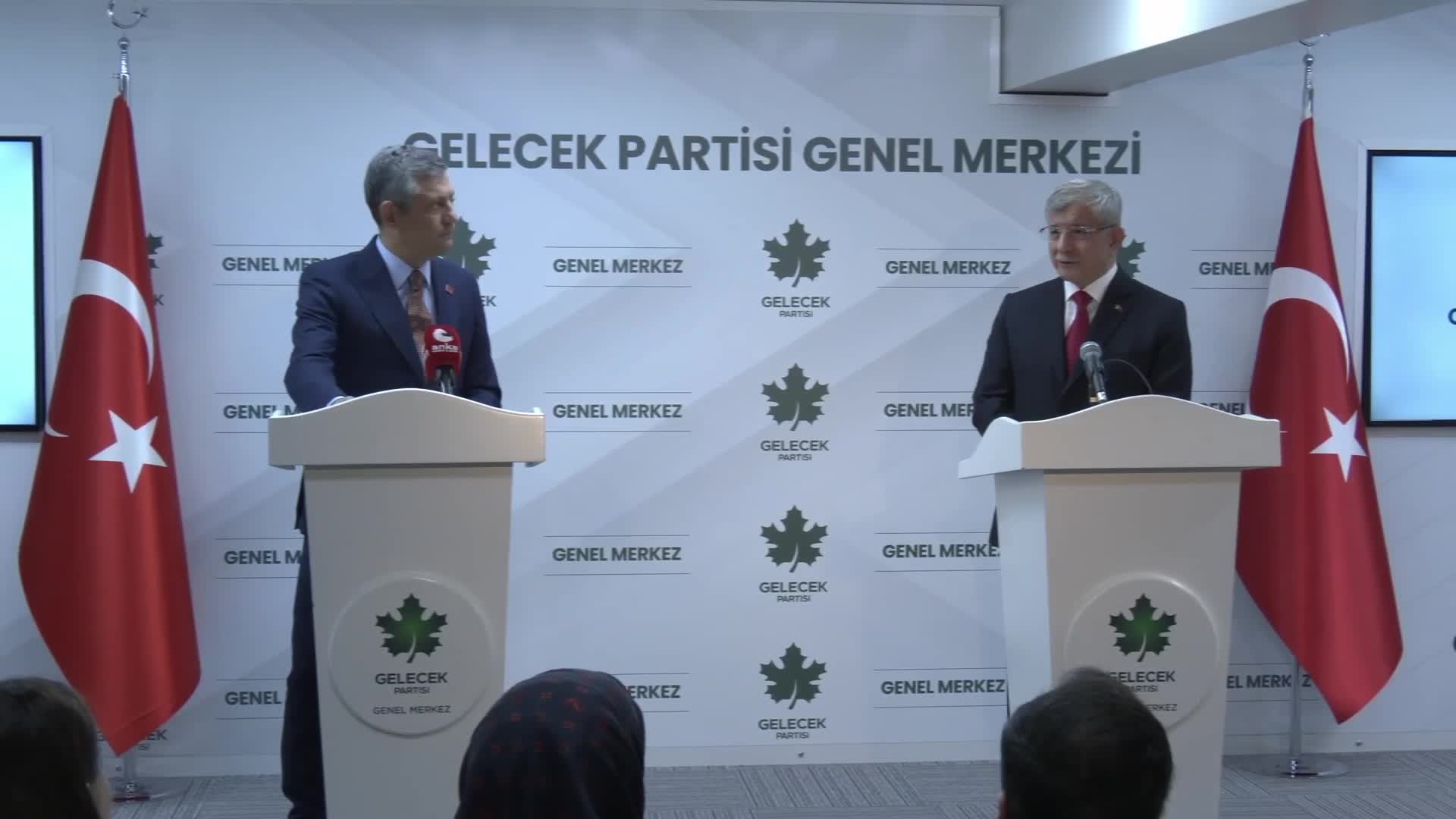 CHP - Gelecek Partisi görüşmesi... Ahmet Davutoğlu'ndan "ara seçim" açıklaması: "Hiçbir seçime karşı çıkmadığımız gibi böyle bir teklife de karşı çıkmayız"