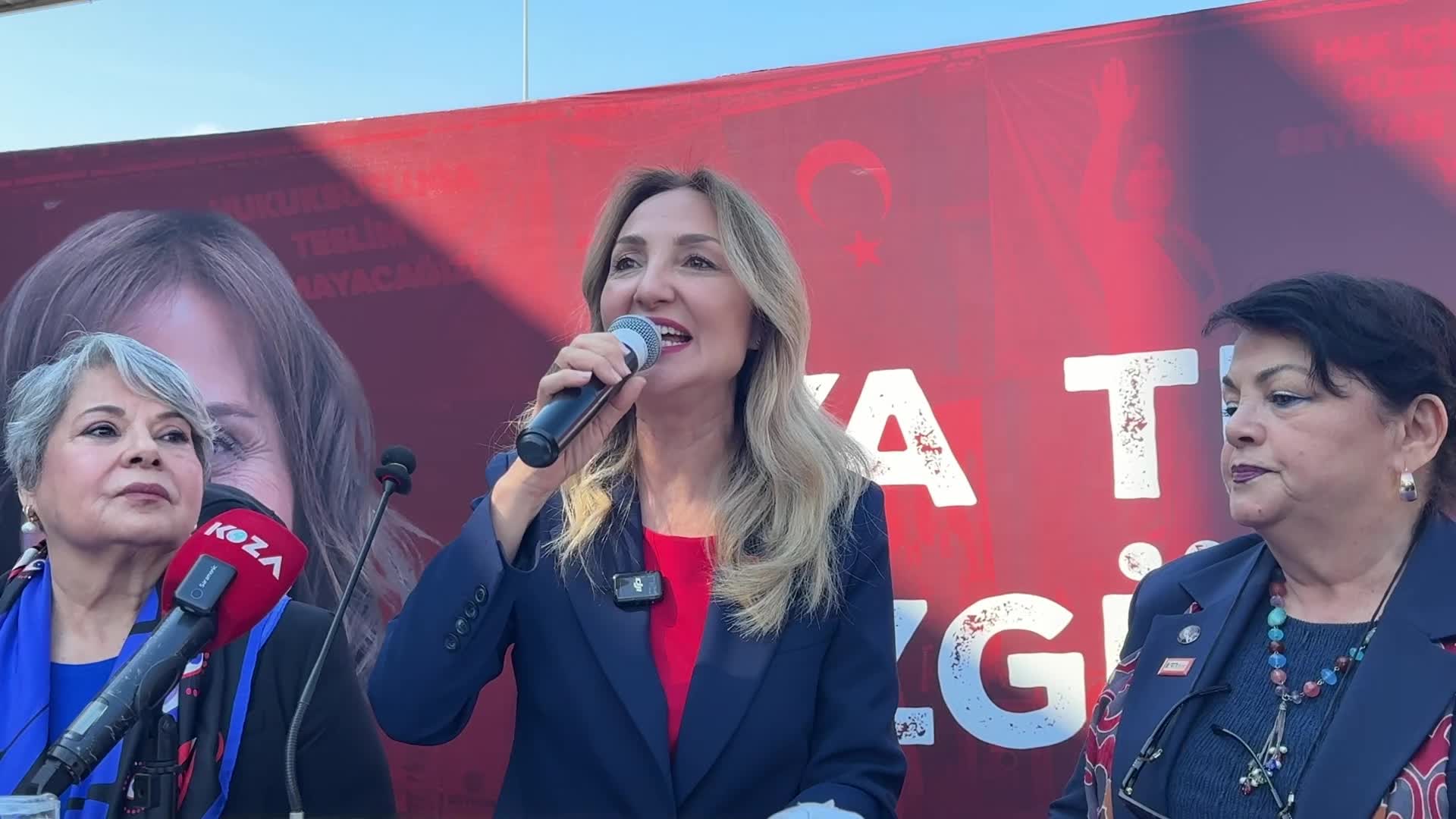 Aylin Nazlıaka: "Amaç belediye başkanlarını tutuklayarak sanki suç işlemişler gibi göstermeye çalışmaktır, ortada hukuki değil siyasi bir tercih vardır"