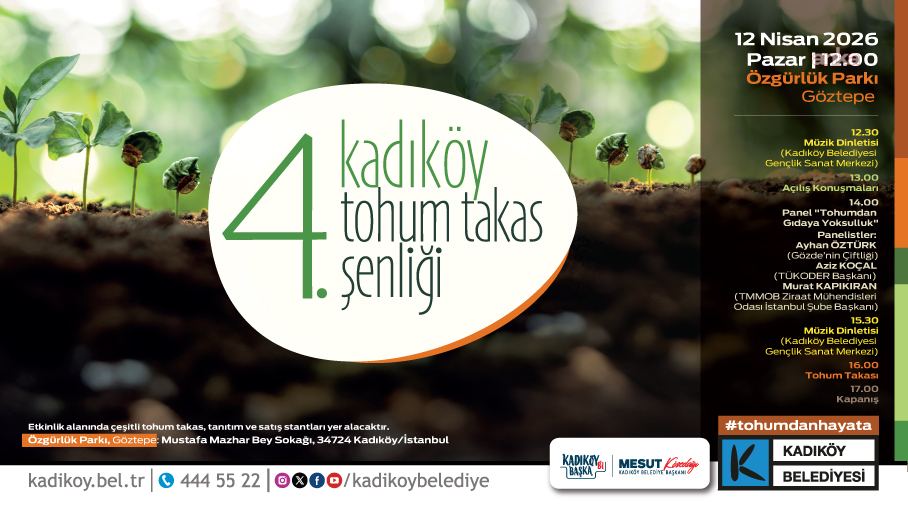 Kadıköy’de "Tohum Takas Şenliği" başlıyor