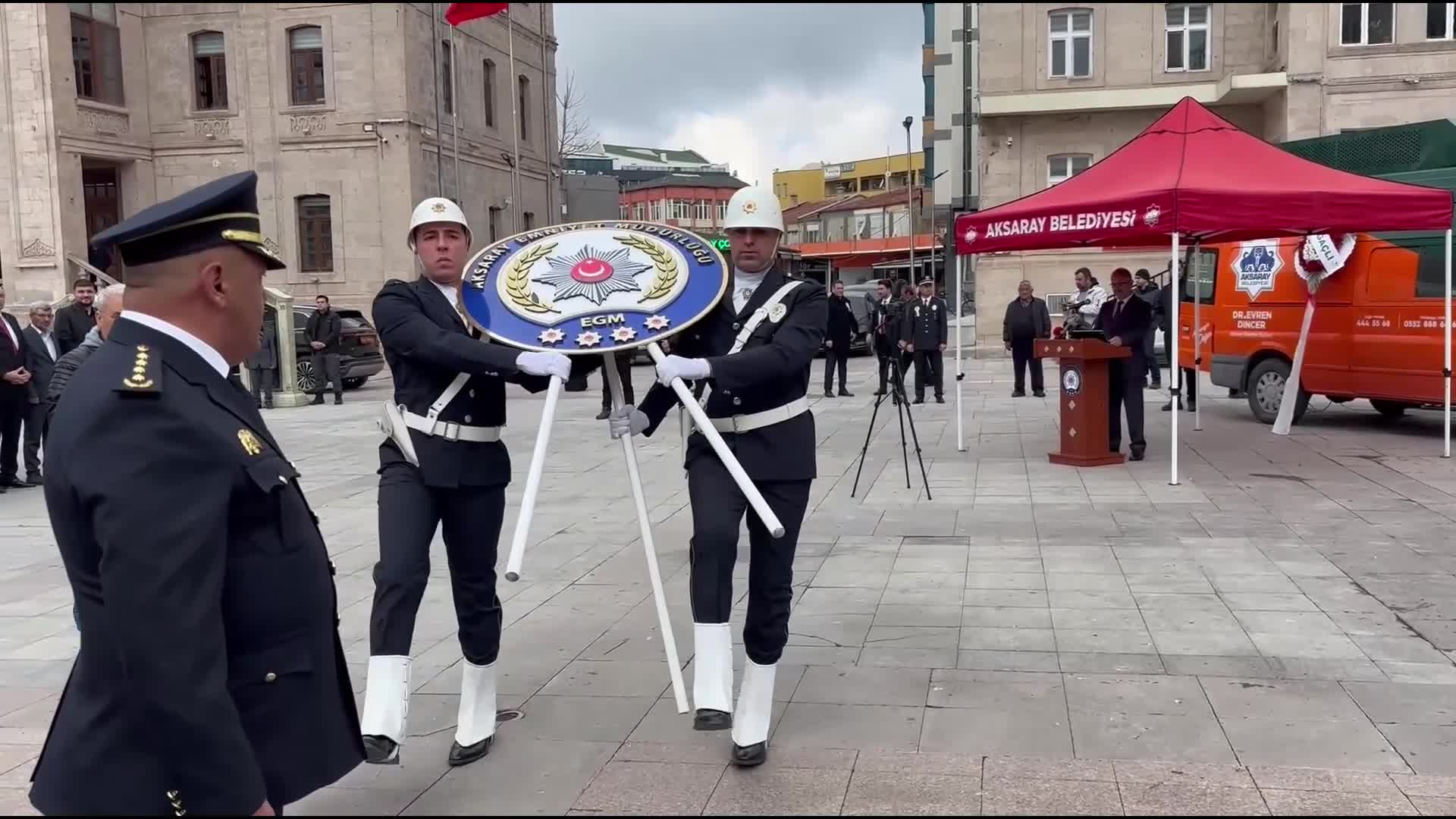 Aksaray'da Türk Polis Teşkilatı’nın 181’nci yıl dönümü kutlandı