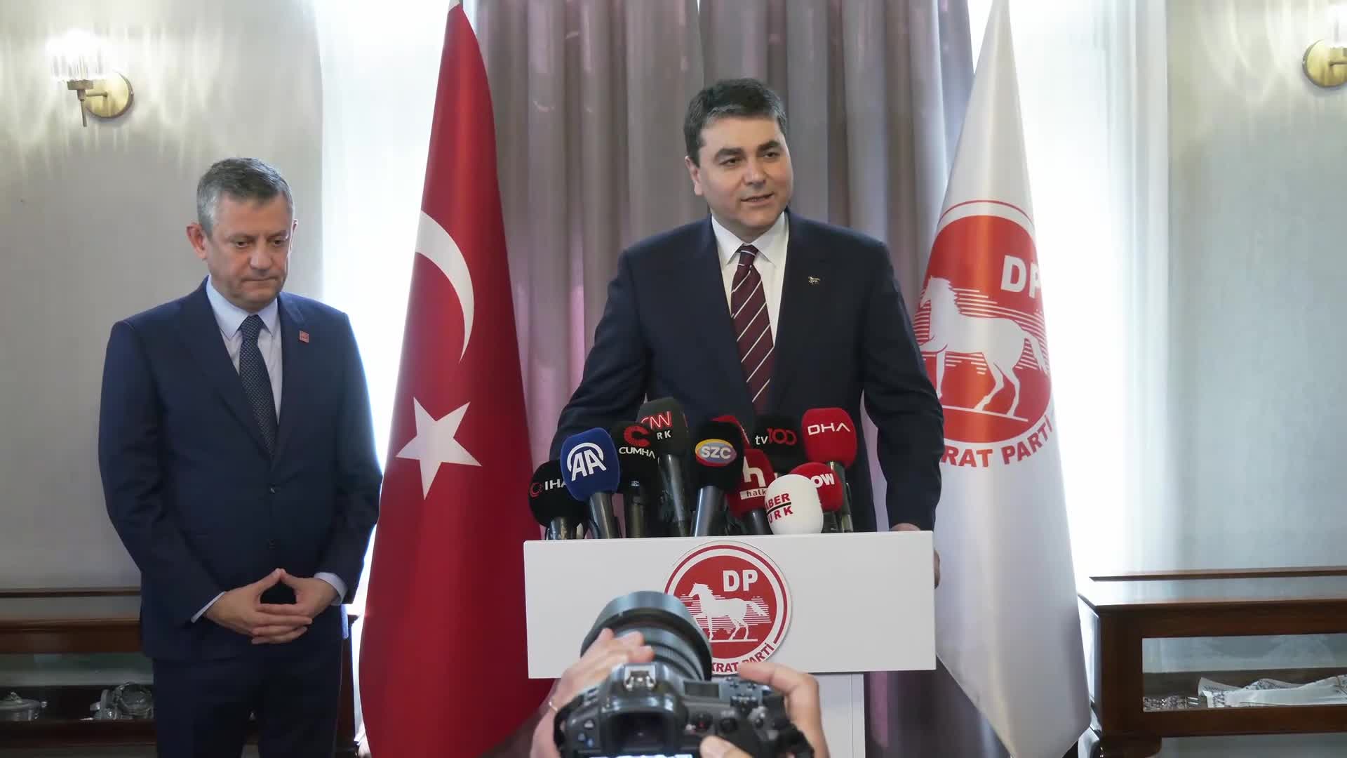 CHP-DP görüşmesi… Gültekin Uysal: Milletin iradesinin boğulmaya çalışıldığı bu iklimde, demokratik bir dengeyi ve sınırı çizecek olan yine millettir