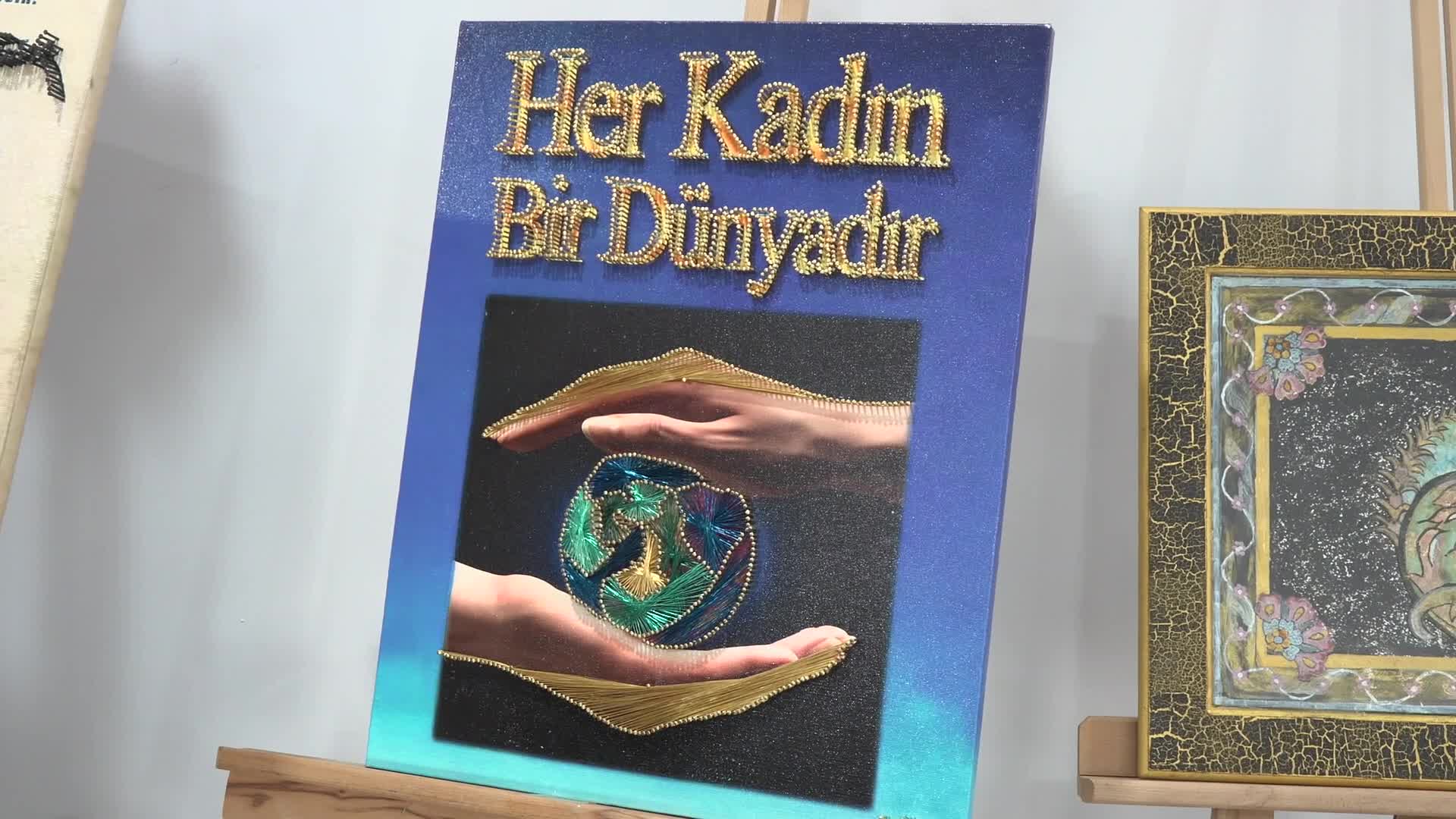 Osmangazi Belediyesi OSMEK kursiyerleri, el emeği ürünlerini sergiledi