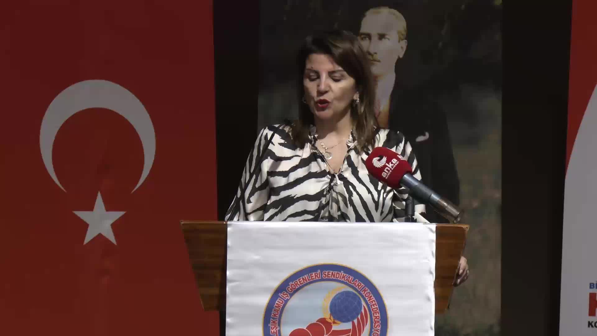 Birleşik Kamu-İş’in 18’inci kuruluş yılı resepsiyonu… Birleşik Kamu-İş Genel Başkanı Yıldırım: "Bağımsız yargı ne yazık ki yapılan düzenlemelerle iktidara bağlanmış"