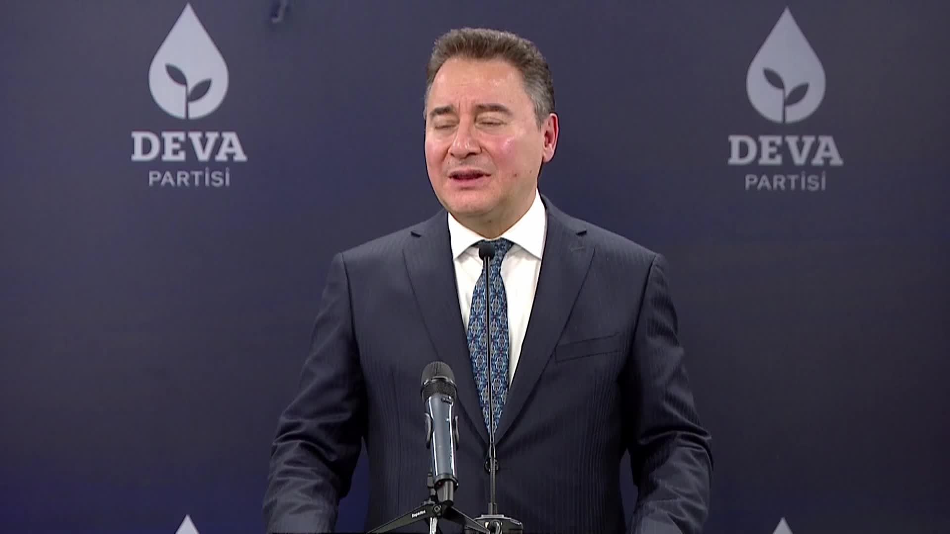 CHP-DEVA Partisi görüşmesi… Ali Babacan: "Ara seçim Anayasa'nın açık hükmüdür. Anayasa hükmü neyse bunların uygulanması lazım"