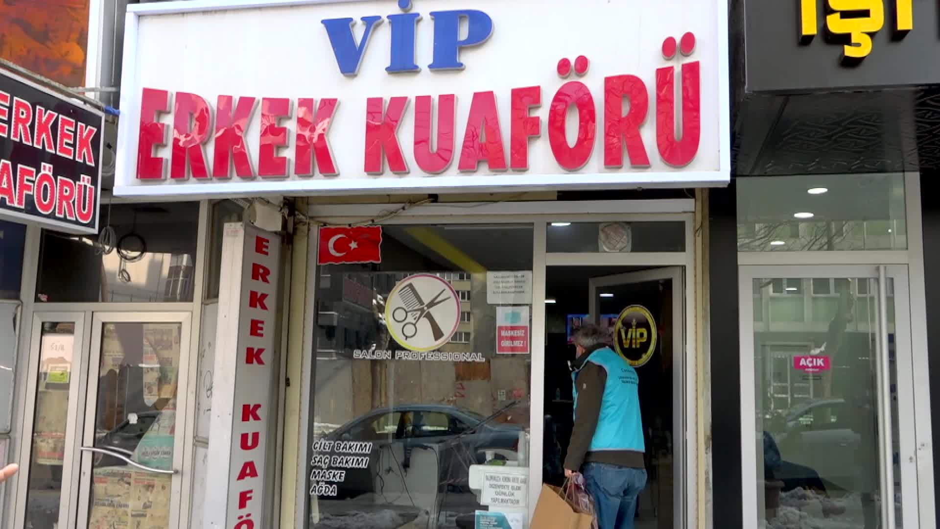 ÇANKAYA’DAN BERBERLERE PANDEMİ MASKESİ