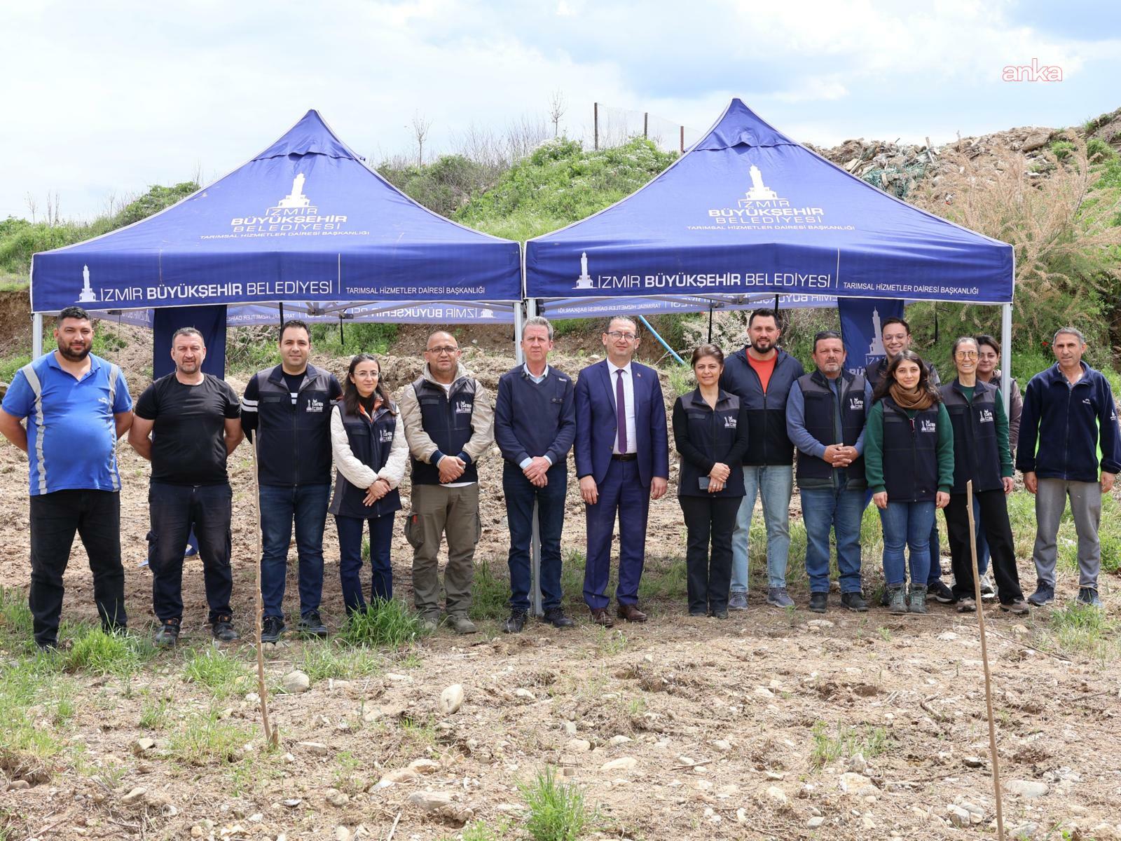 İzmir Büyükşehir Belediyesi'nden Beydağlı üreticiye destek