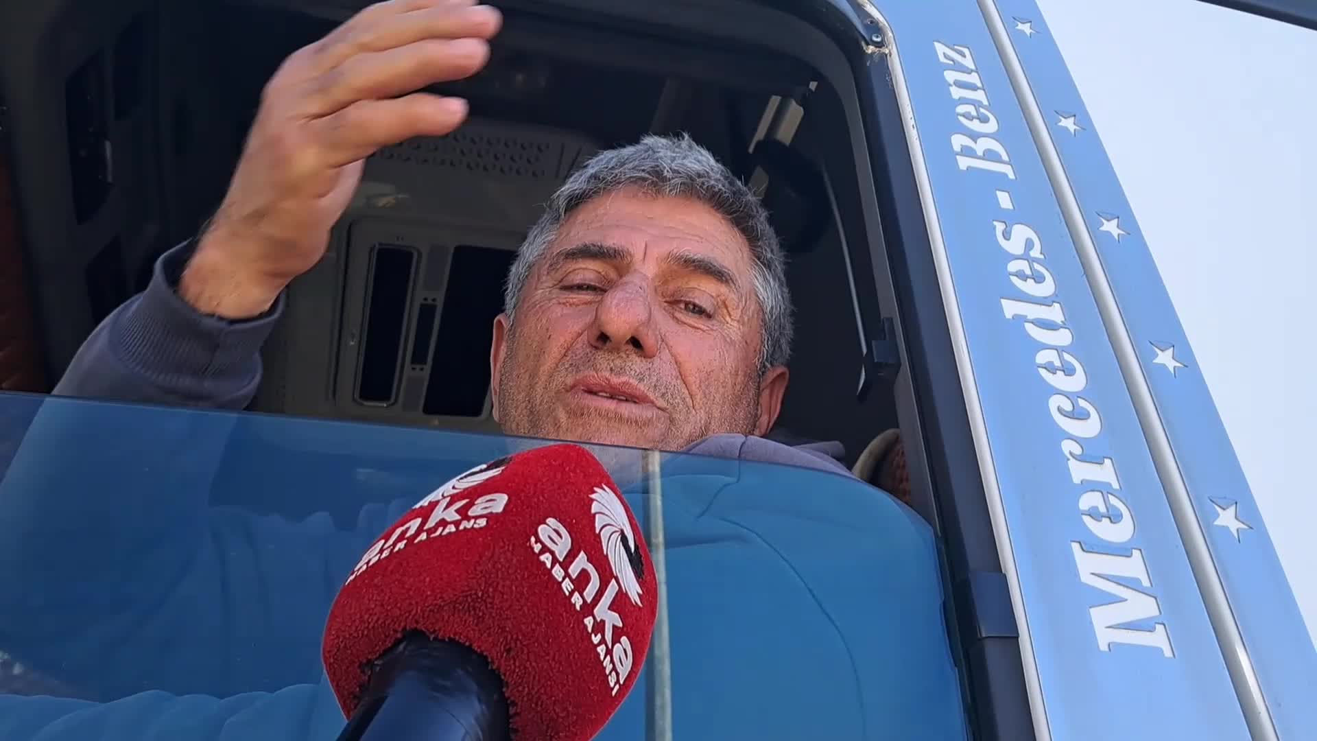 Mazot zamları tır şoförlerini etkiledi: "Bu şekilde devam etmemiz mümkün değil"