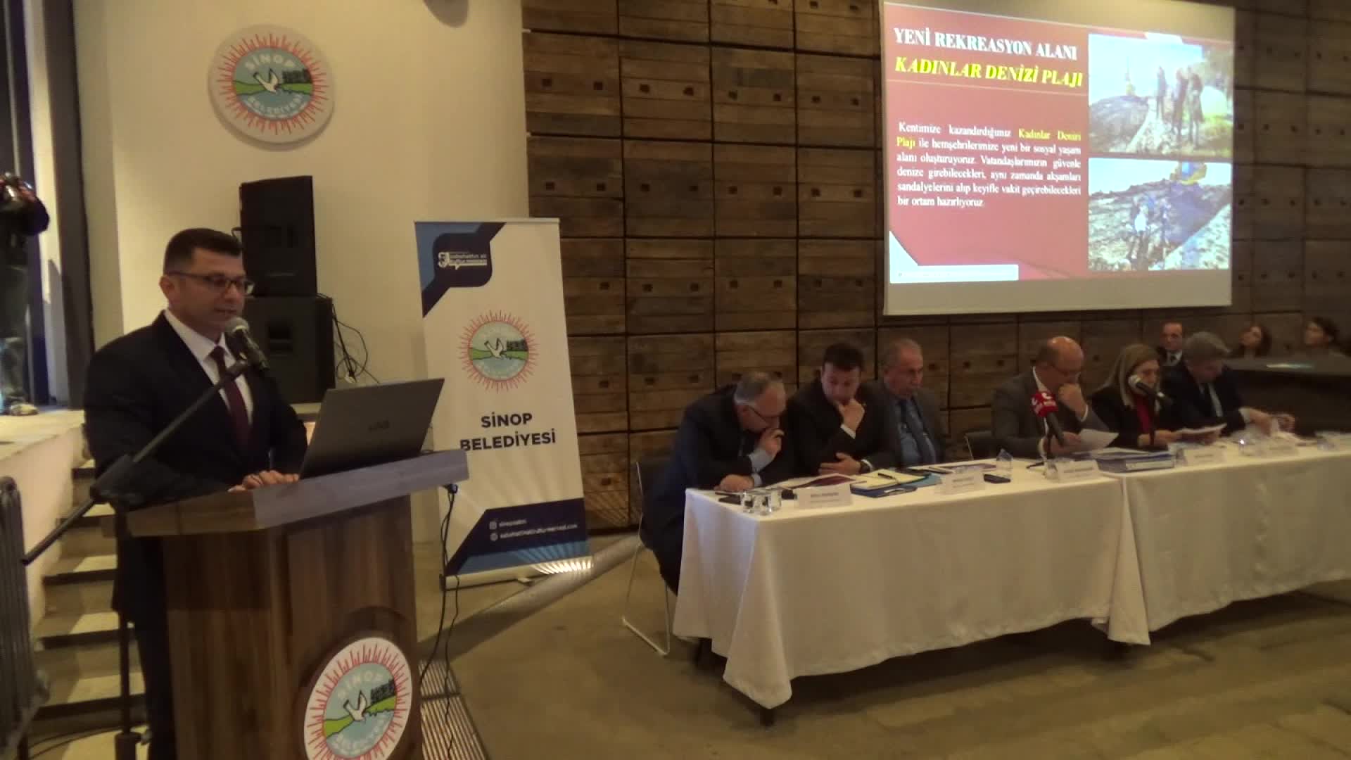 Sinop Belediyesi 3. Halk Toplantısı yapıldı