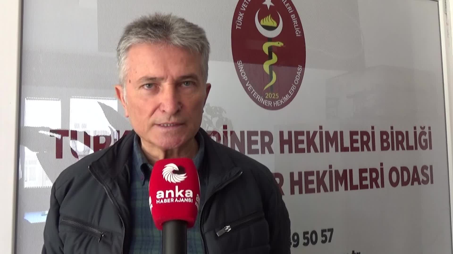 Sinop Veteriner Hekimleri Odası Başkanı Özdemir: "Bir çok yasal kamusal haklarımız gasp edildi"