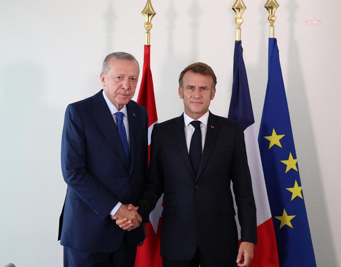 Erdoğan-Macron görüşmesi... İletişim Başkanlığı: Erdoğan, ateşkes sürecini sabote edebilecek girişimlere fırsat verilmemesi gerektiğini belirtti