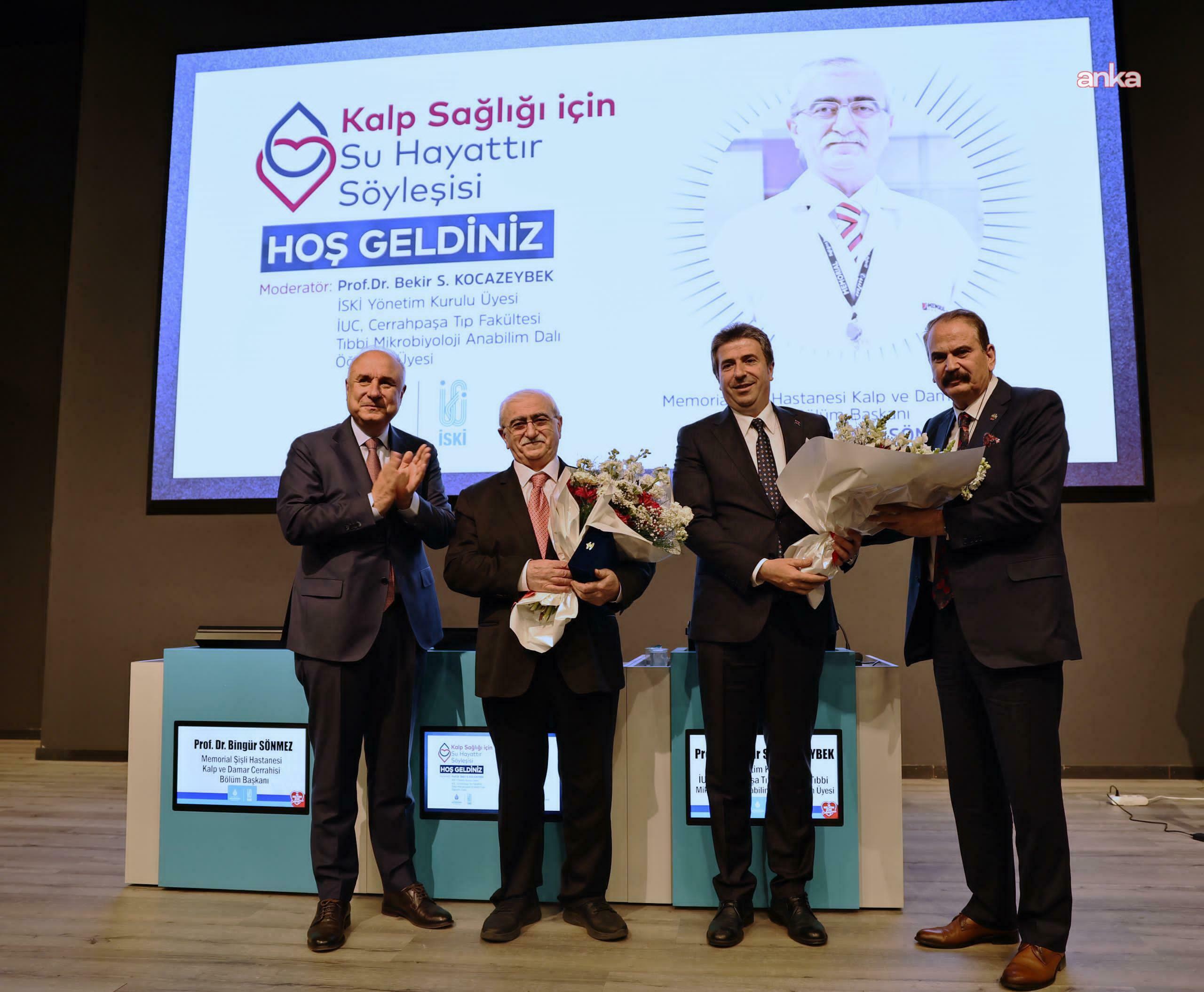 İSKİ Genel Müdürlüğü’nde “Kalp Sağlığı İçin Su Hayattır” söyleşisi