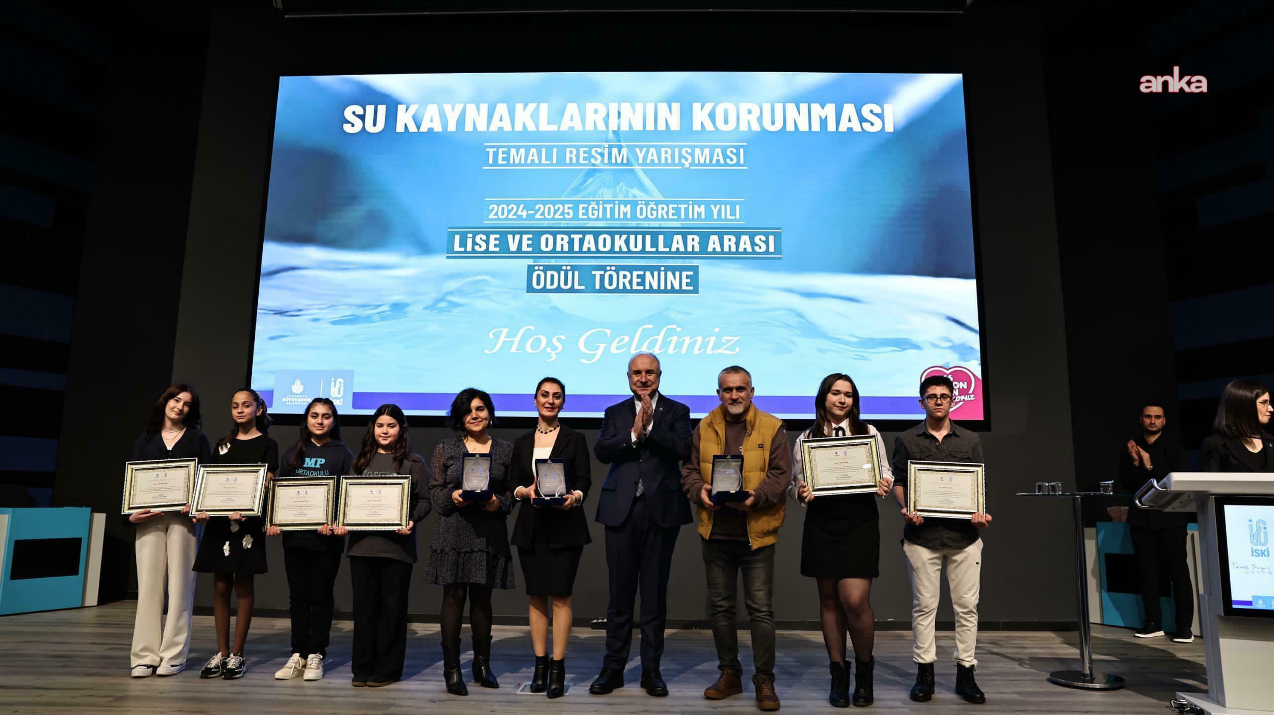 “Su Kaynaklarının Korunması” temalı resim yarışmasının ödül töreni gerçekleştirildi