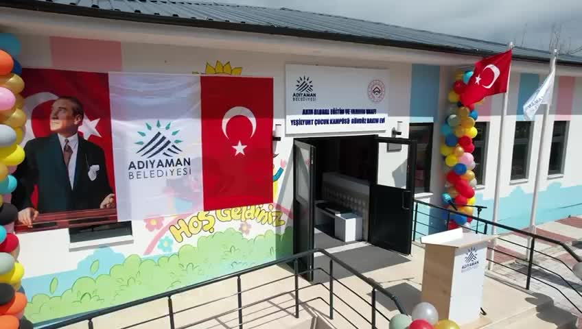 Adıyaman Belediyesi, Yeşilyurt Çocuk Kampüsü'nü hizmete sundu... Başkan Tutdere: “Açılışlarımız devam edecek”