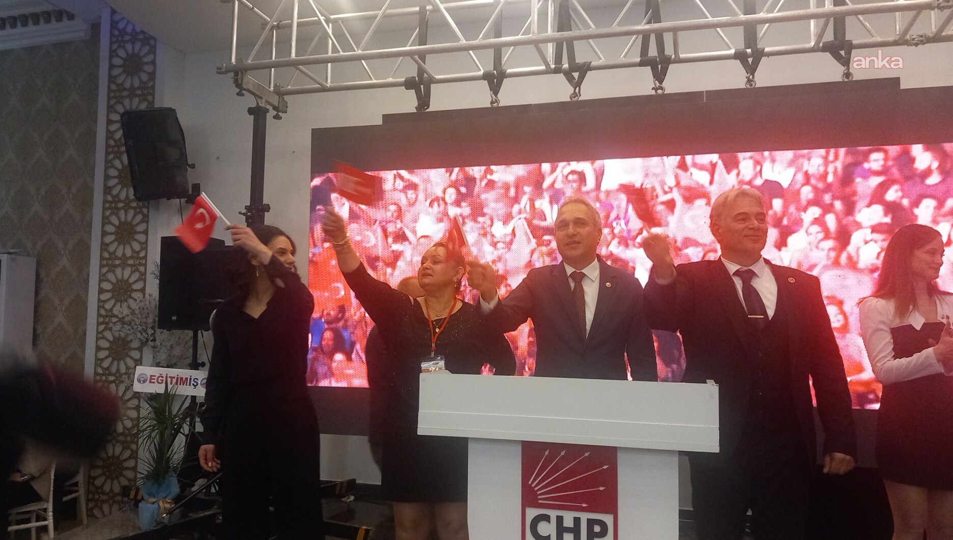 CHP'liler Samsun Atakum’daki Dayanışma Gecesi'nde bir araya geldi