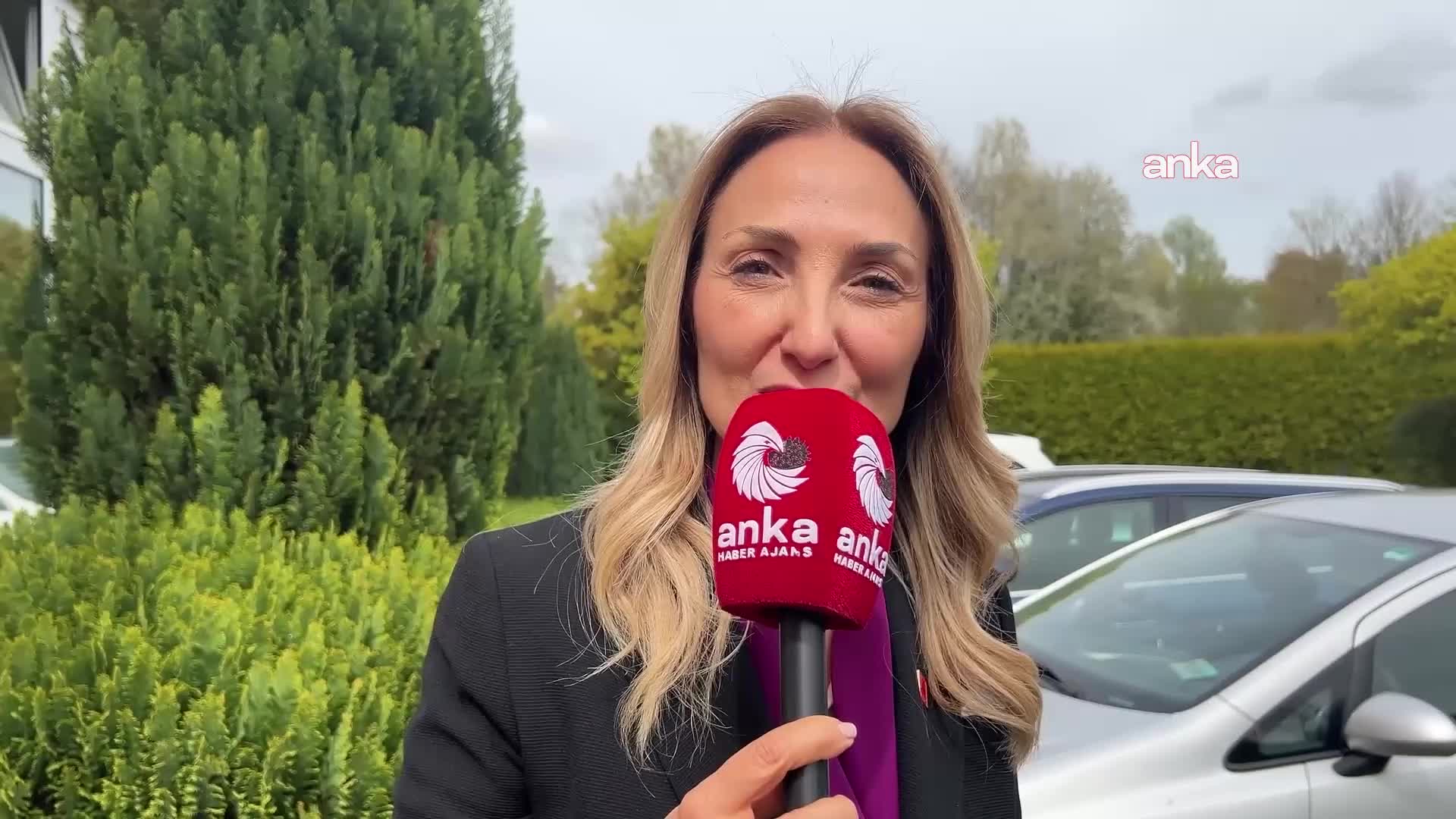 CHP'li Aylin Nazlıaka Köln'de: "Seçimden kaçamayacaklar. Dünyanın dört bir yanında bu talebimizi dile getirmeye devam edeceğiz"