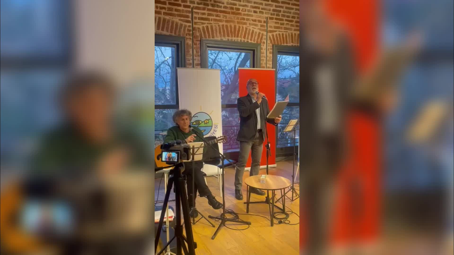 Adalar'da Ataol Behramoğlu'na özel doğum günü kutlaması