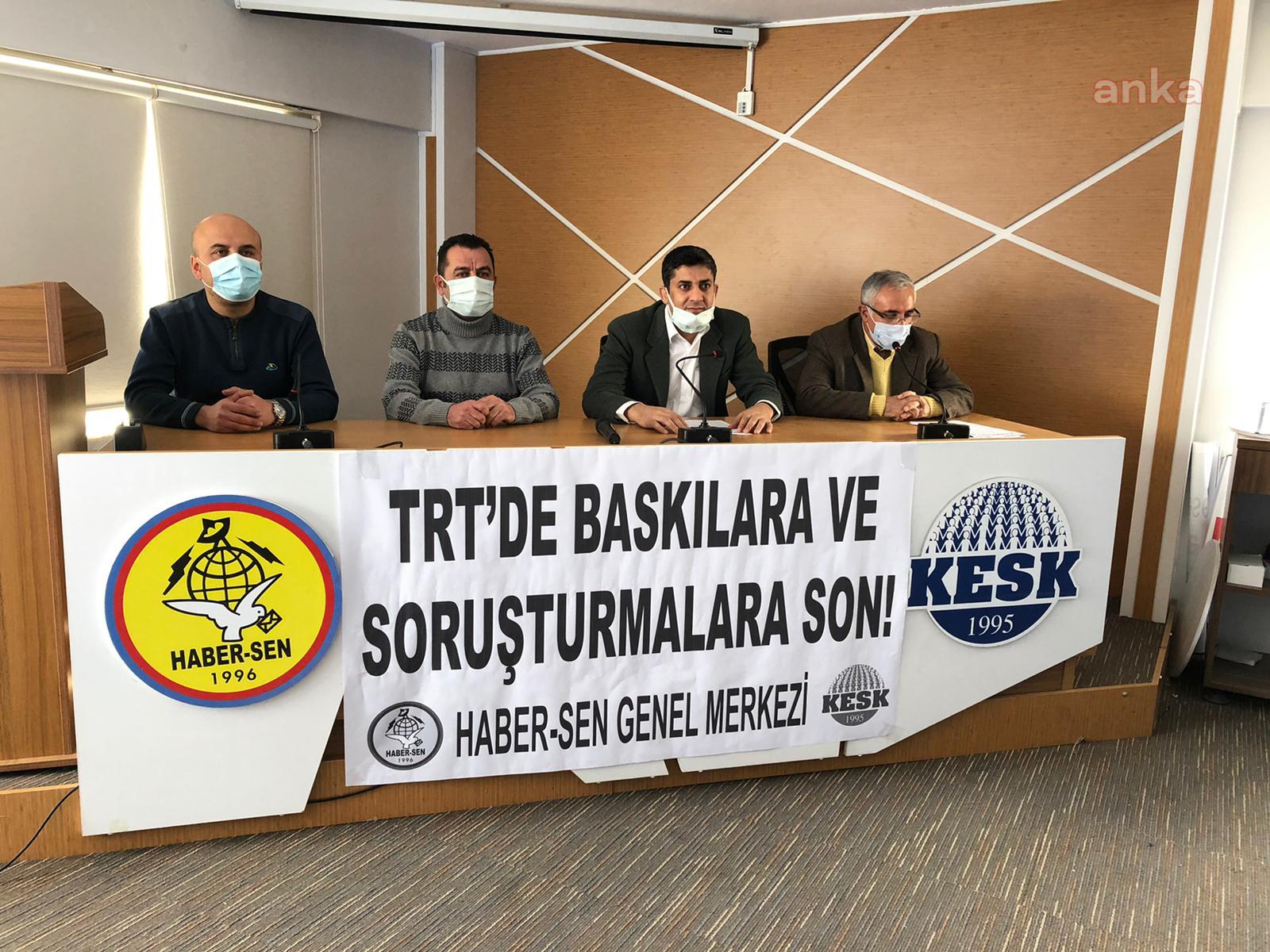 HABER-SEN: YÖNETİCİ VE SENDİKA TEMSİLCİLERİMİZE TRT’DE BASKI UYGULANIYOR