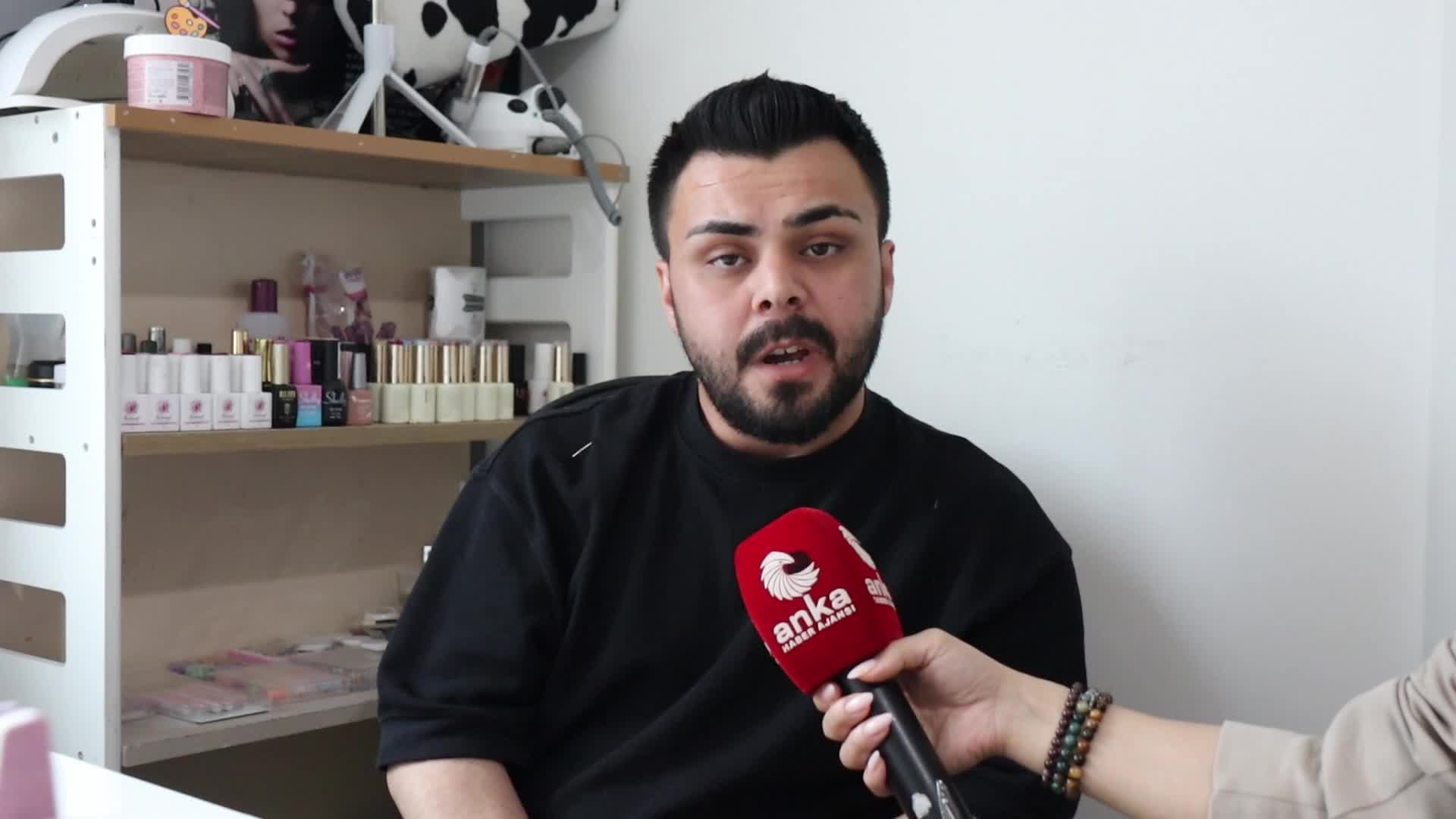 Muğla’da erkek tırnak bakım uzmanı önyargılara rağmen mesleğini sürdürüyor