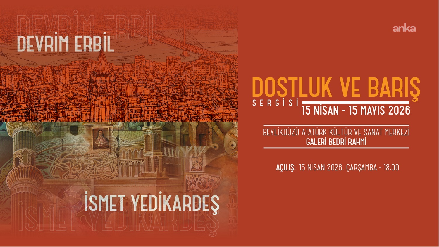 Usta isimlerin sergisi, Dünya Sanat Günü’nde Beylikdüzü'nde sanatseverlerle buluşacak
