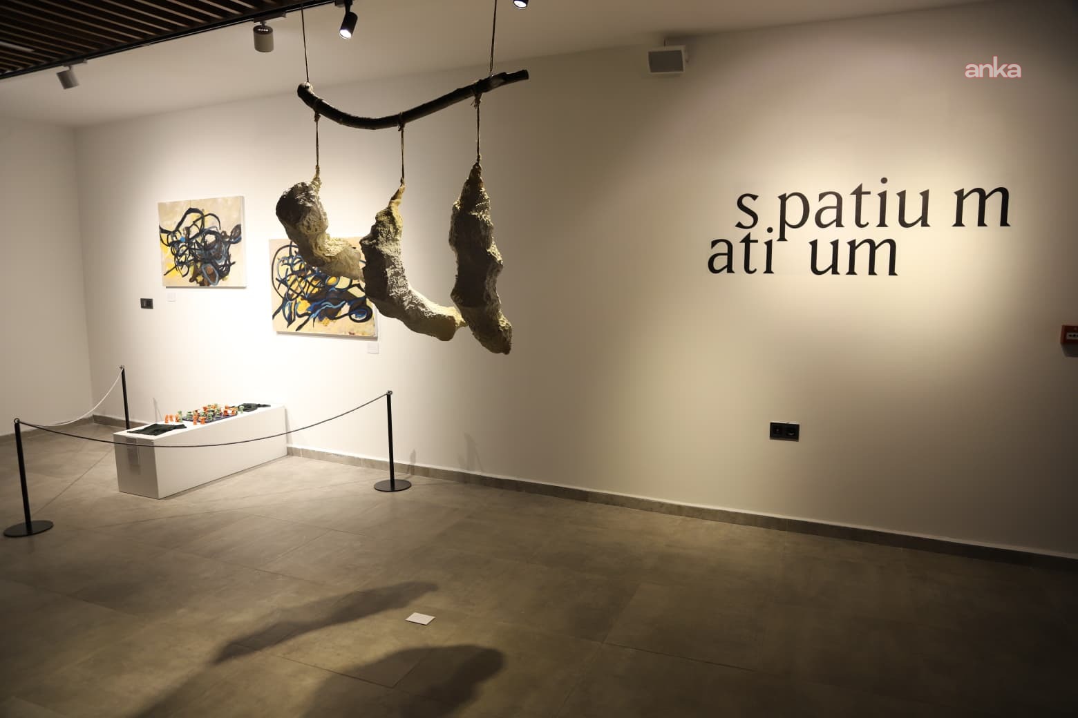 “Spatium” sergisi, Eskişehir Sanat Sokağı’nda ziyarete açıldı