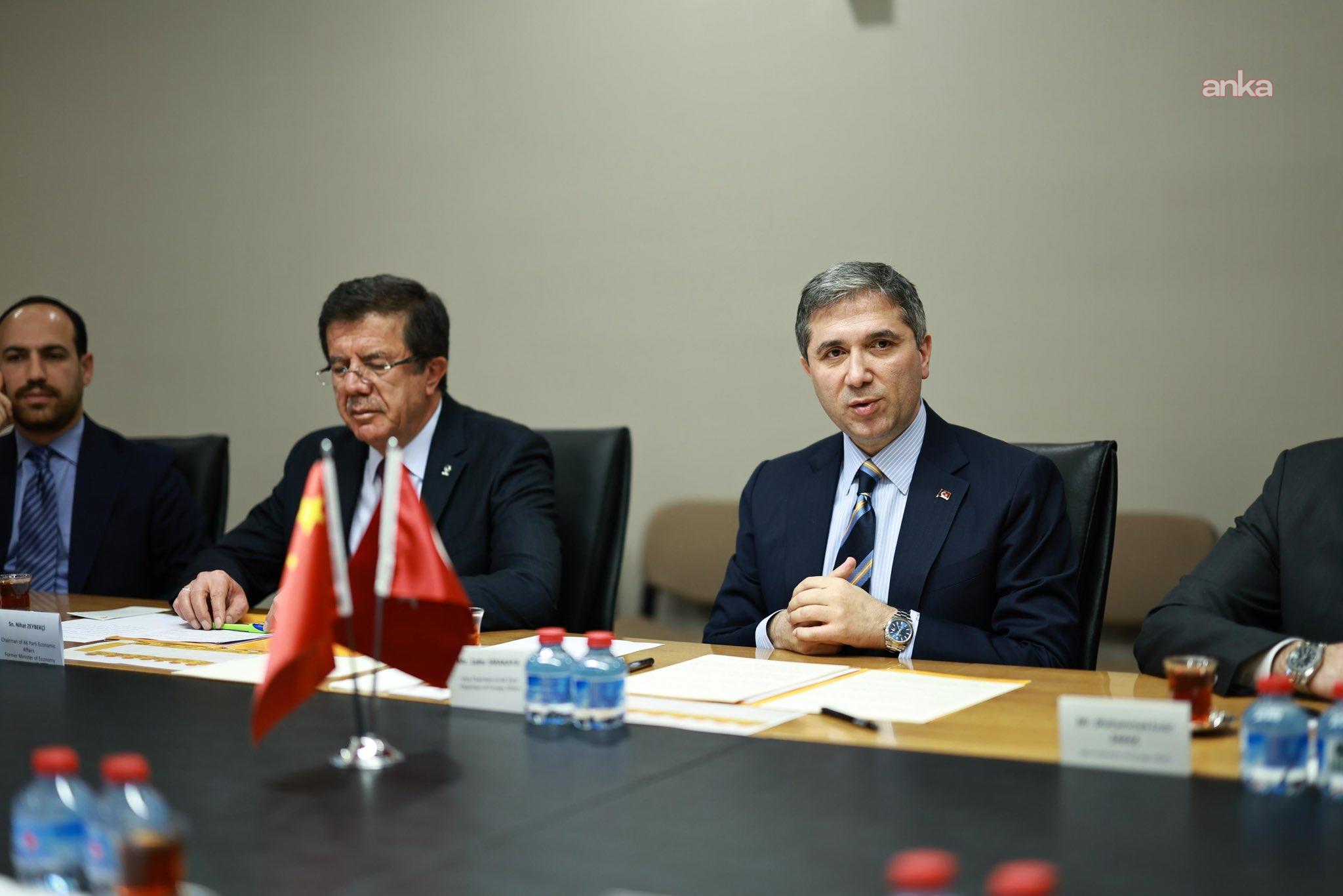 AK Partili Sırakaya, Çin Komünist Partisi heyetiyle görüştü