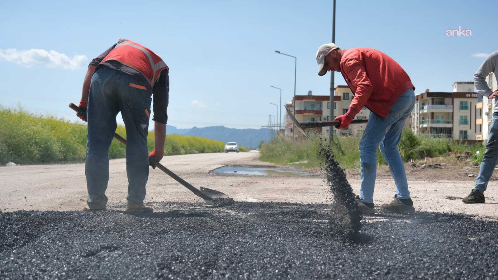 Ceyhan'ın yollarında bakım onarım çalışmaları sürüyor... Belediye Başkan Vekili Yıldız: "Hedefimiz, ilçemizde bozuk yol bırakmamak"