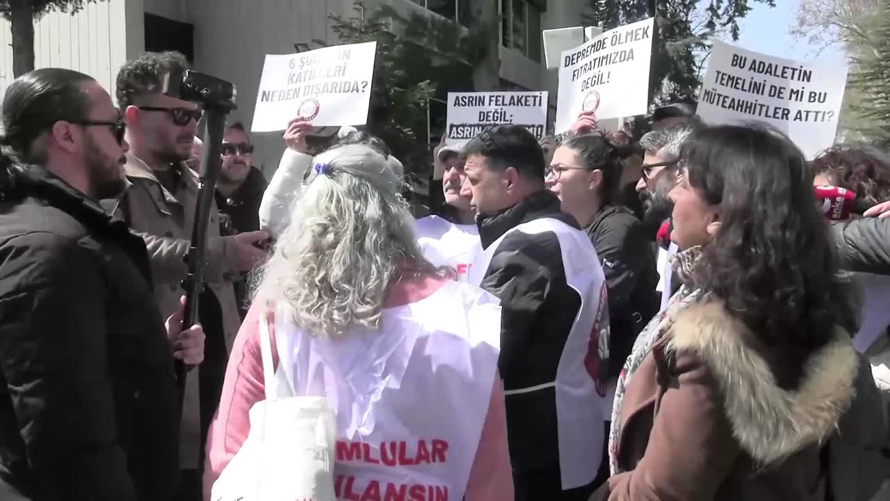 Adalet Peşinde Aileleri Platformu'ndan Hasan Alpargün Apartmanı davası için Adalet Bakanlığı önünden çağrı: Olması gereken tek ceza olası kasttır