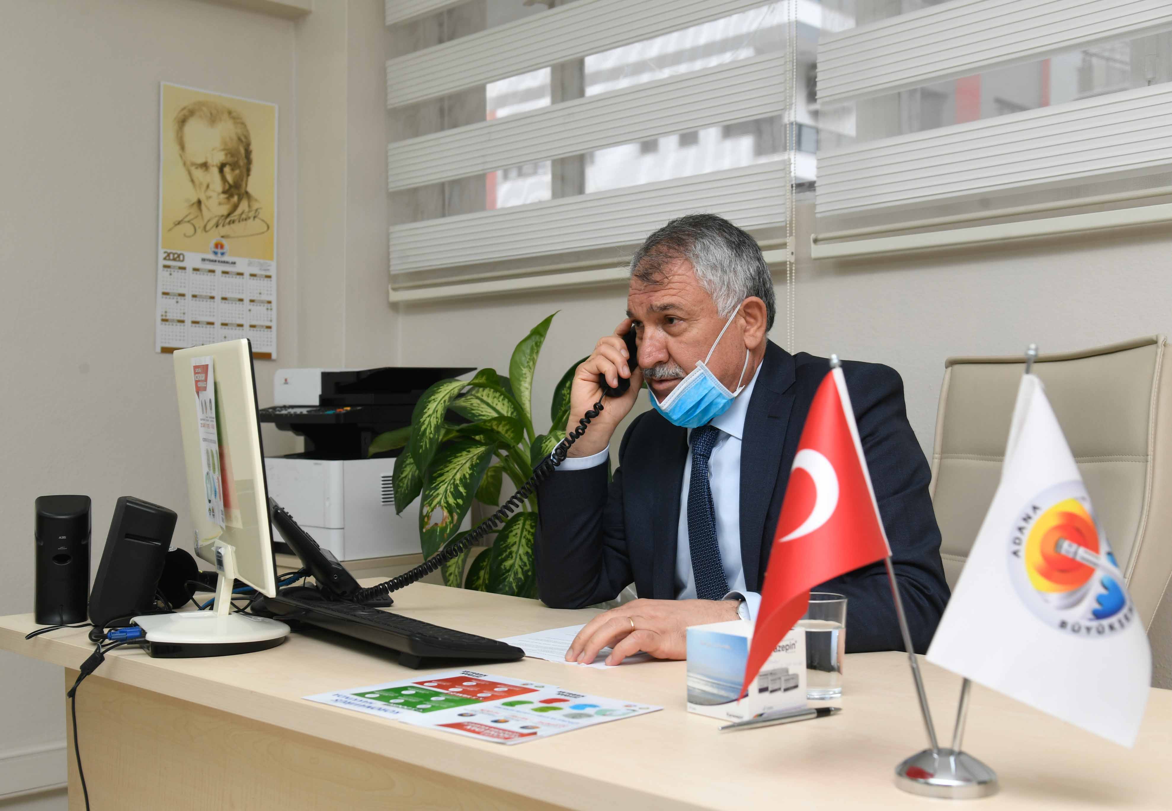 ADANA'DA KORONAVİRÜS İLE MÜCADELE DÖRT KOLDAN SÜRÜYOR
