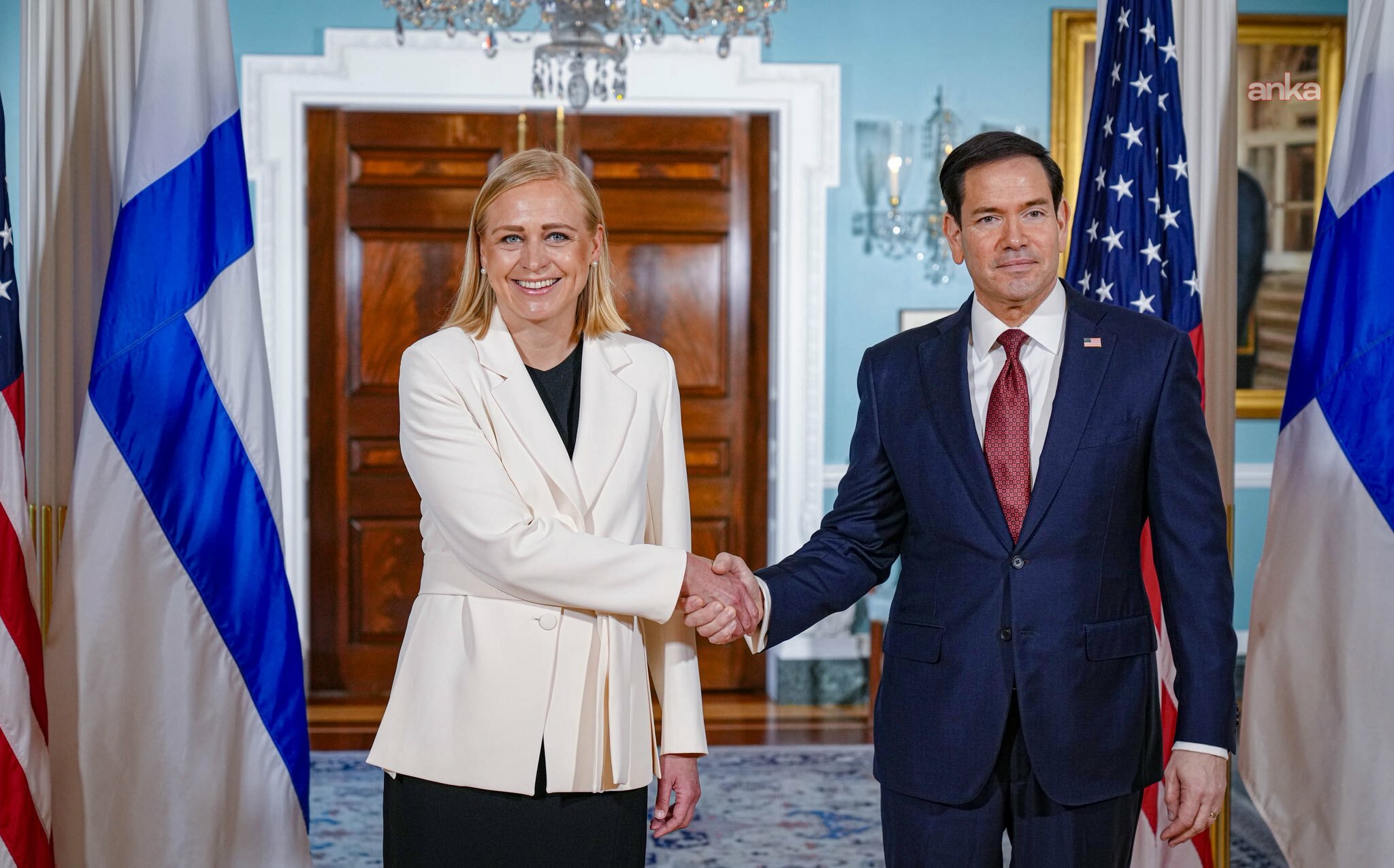 Rubio, Finlandiya Dışişleri Bakanı Valtonen ile görüştü