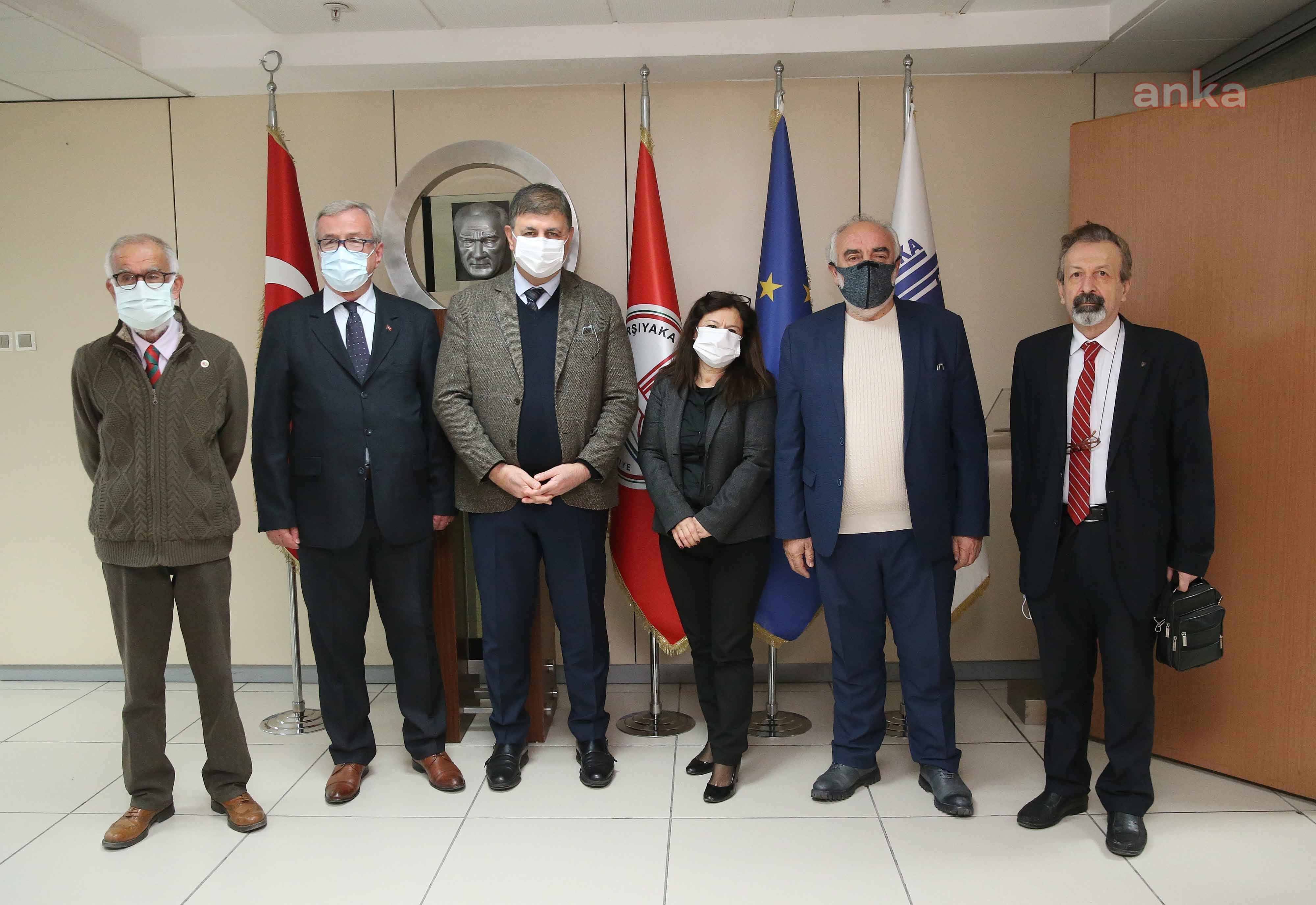 DİSK EMEKLİ-SEN'DEN KARŞIYAKA BELEDİYE BAŞKANI TUGAY'A ZİYARET