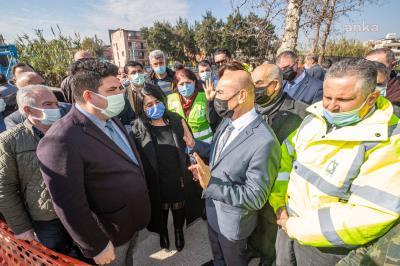 TUNÇ SOYER, YAĞMUR SUYU AYRIŞTIRMA PROJELERİNİ İNCELEDİ