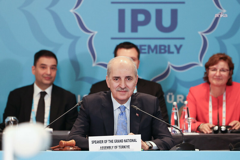TBMM Başkanı Numan Kurtulmuş, PAB 152’nci Genel Kurul Kurul kapsamında ikili görüşmeler yaptı