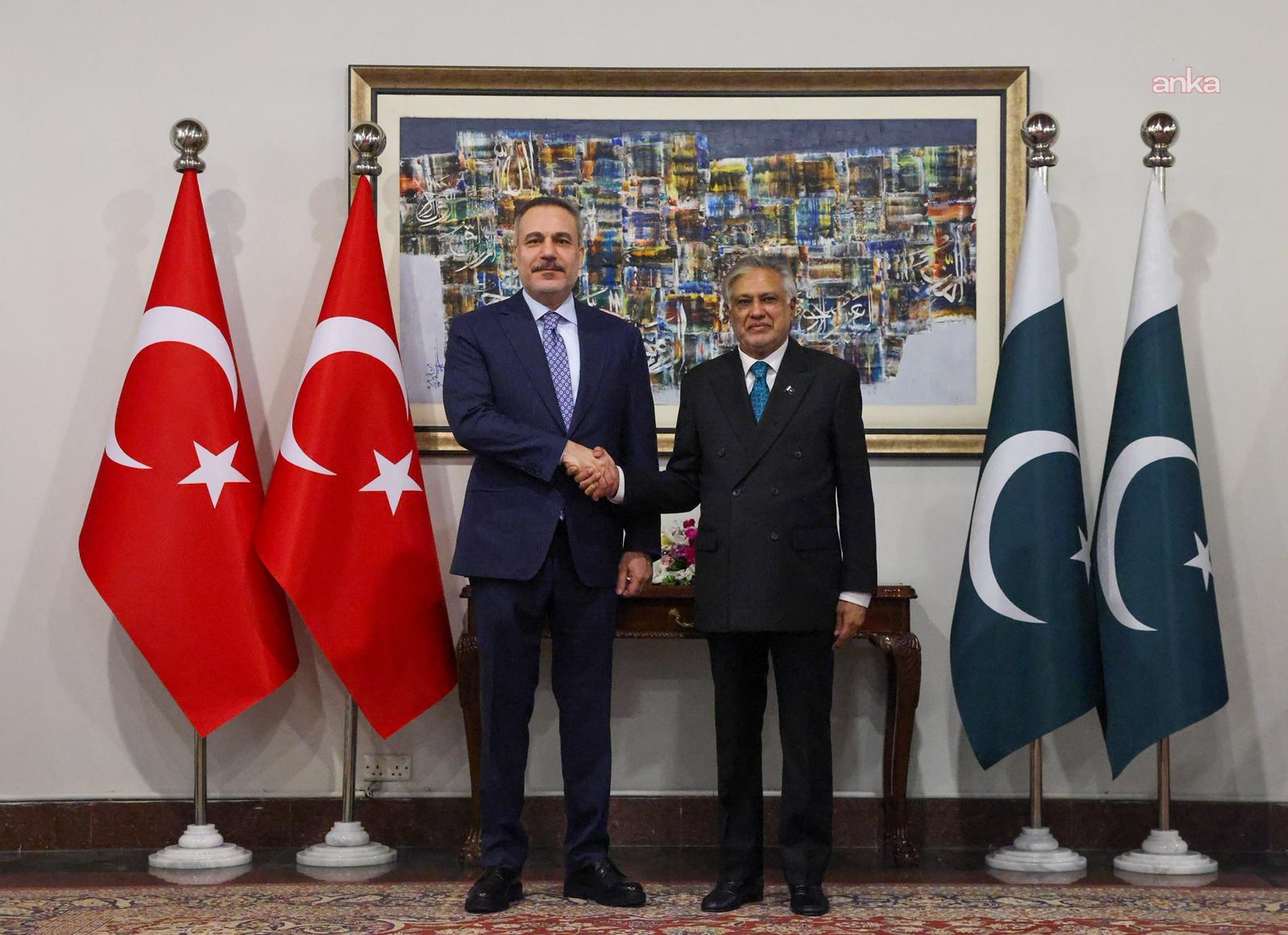Bakan Fidan, Pakistanlı mevkidaşı ile görüştü